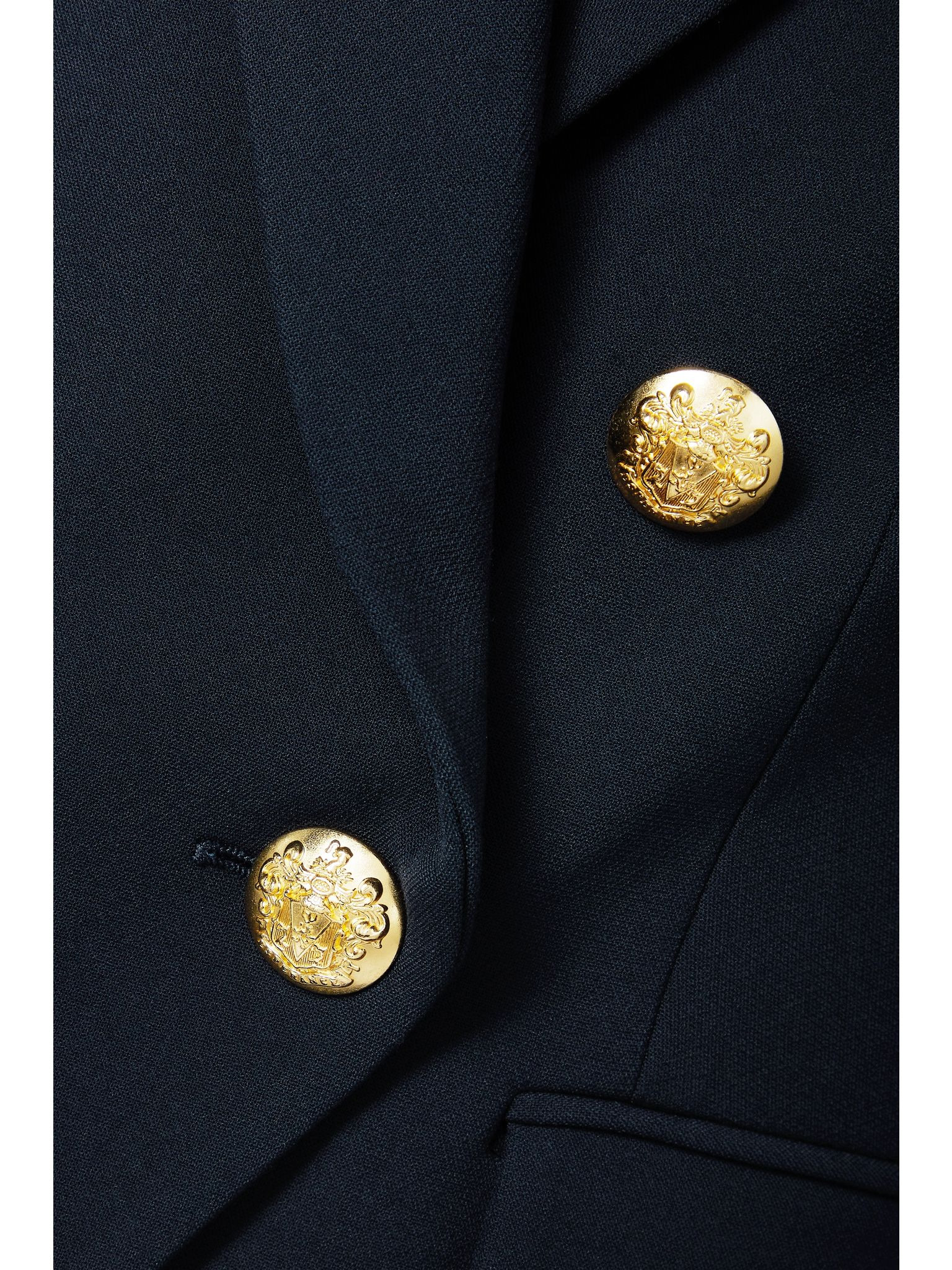 Miller Dickey double-breasted grain de poudre blazer Midnight blue - 5