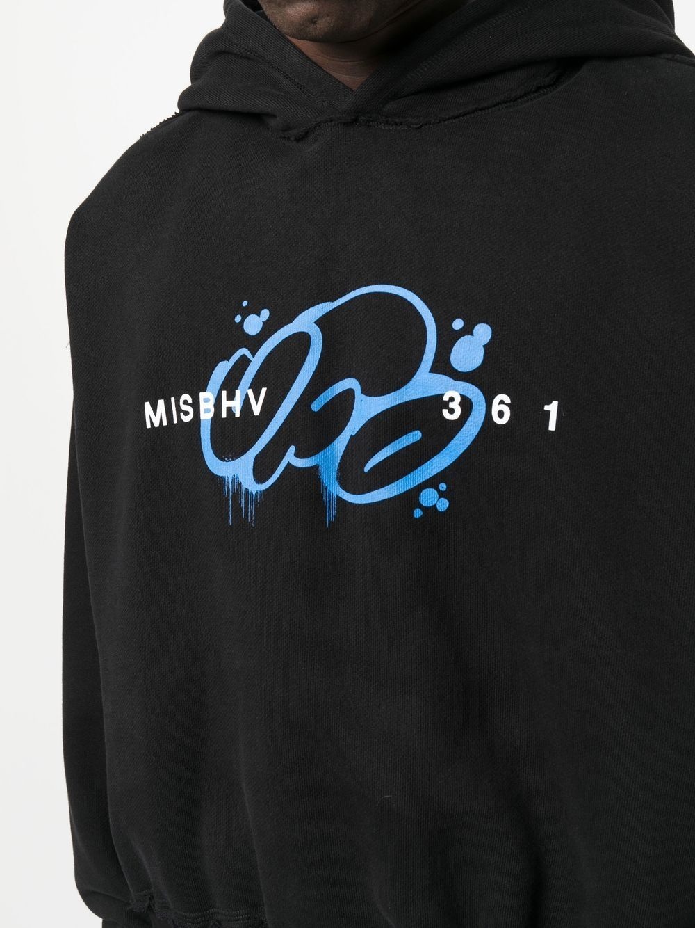 x UFO361 logo-print hoodie - 5