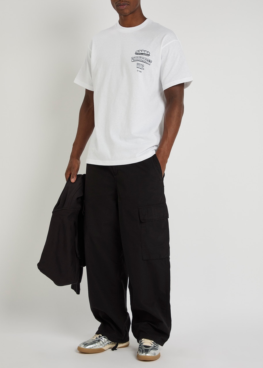 Carhartt Wip Sandwich Printed Cotton T-shirt - 4