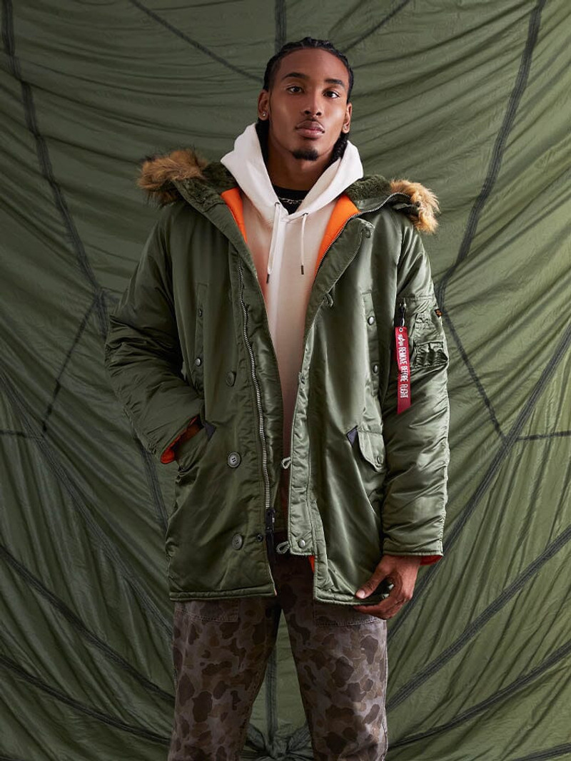 ALPHA INDUSTRIES N-3B SLIM FIT PARKA outlook