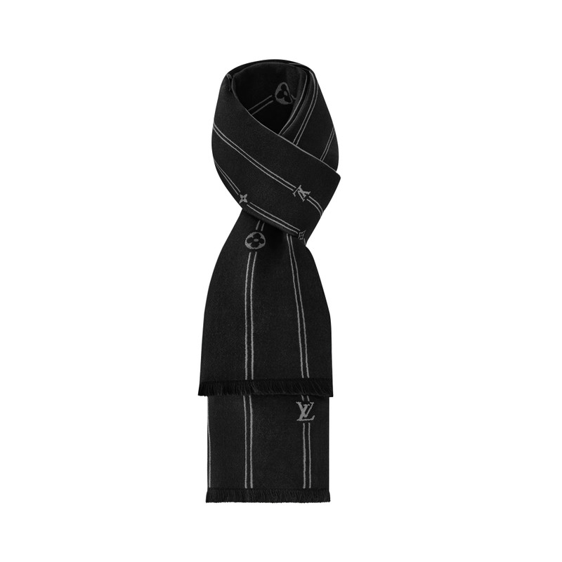Louis Vuitton Monogram Stripes Scarf outlook