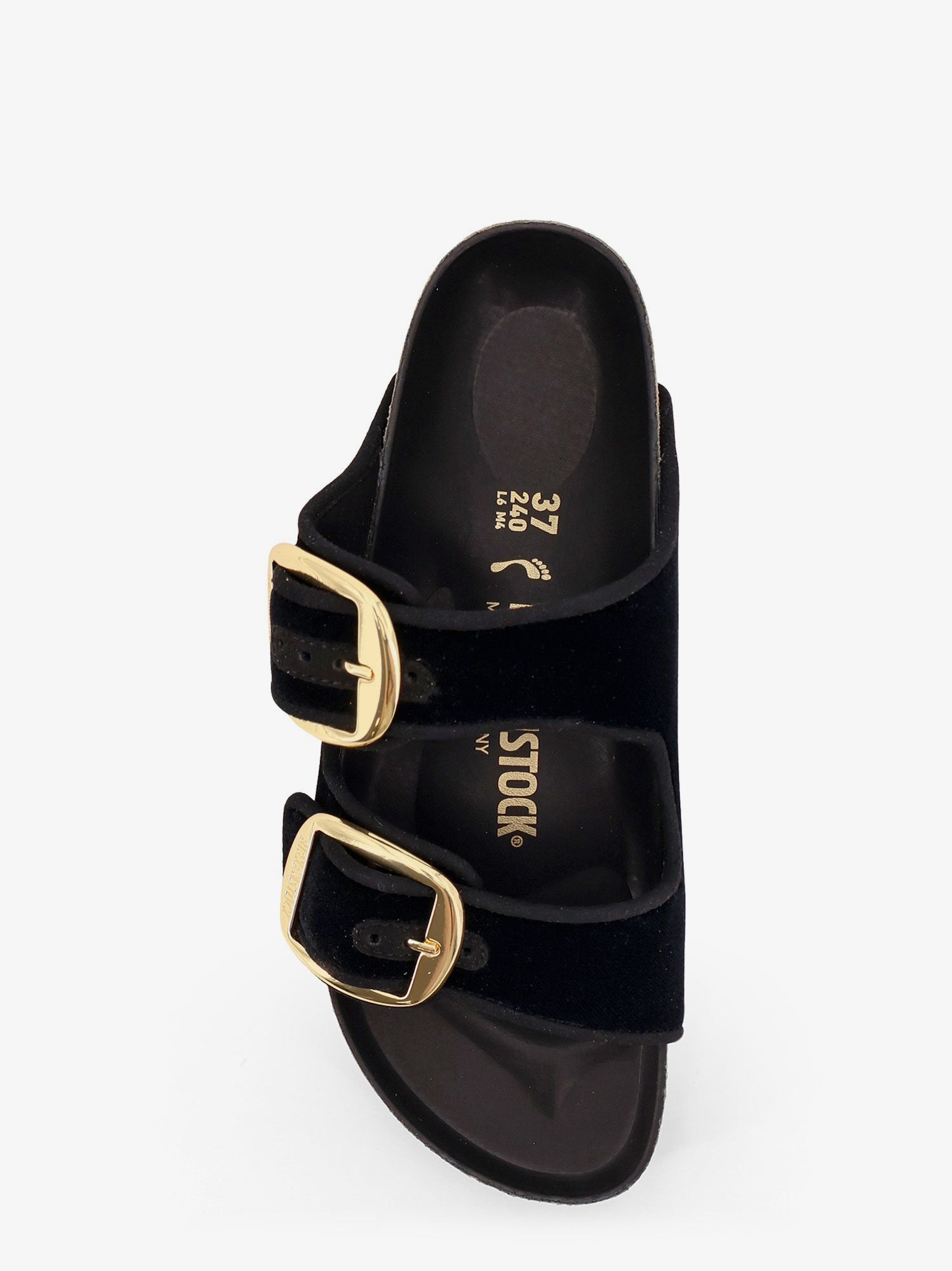 Arizona Big Buckle Piping Rivet Logo Sandals - 5