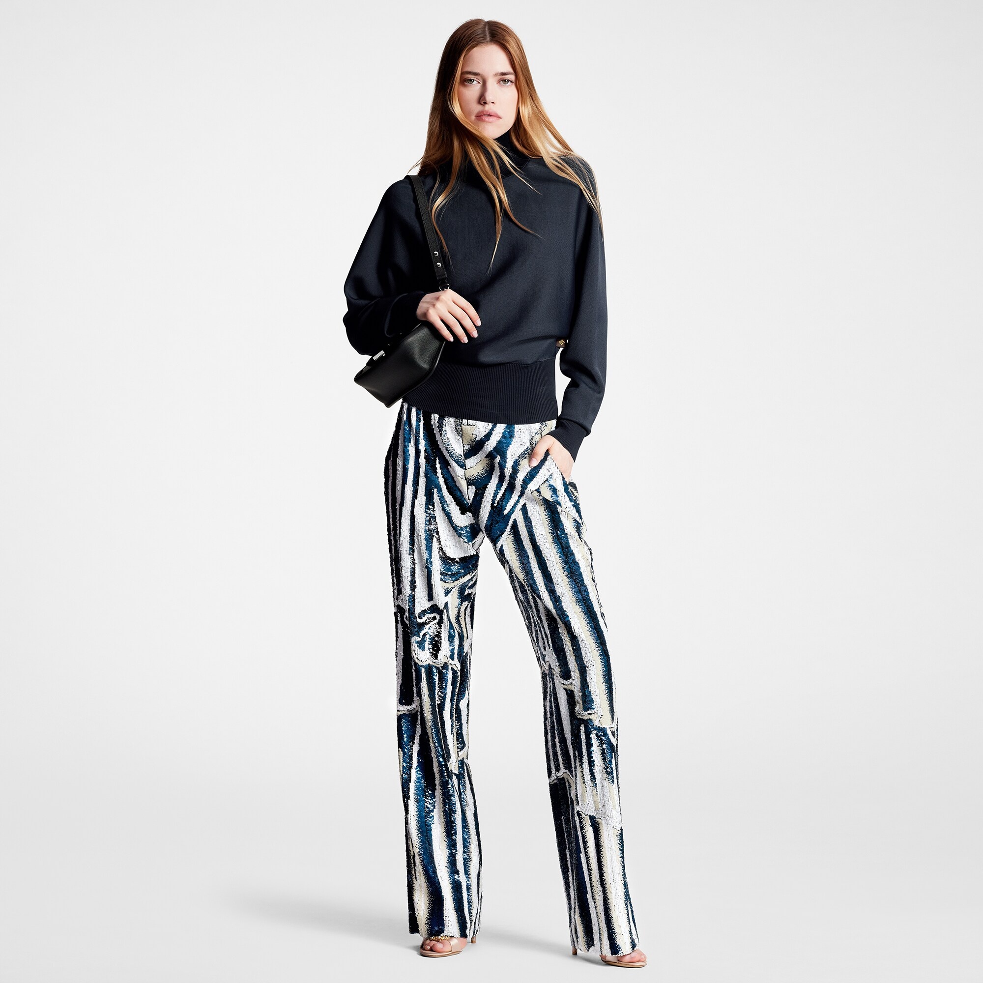 Animal Sequin Pants - 4