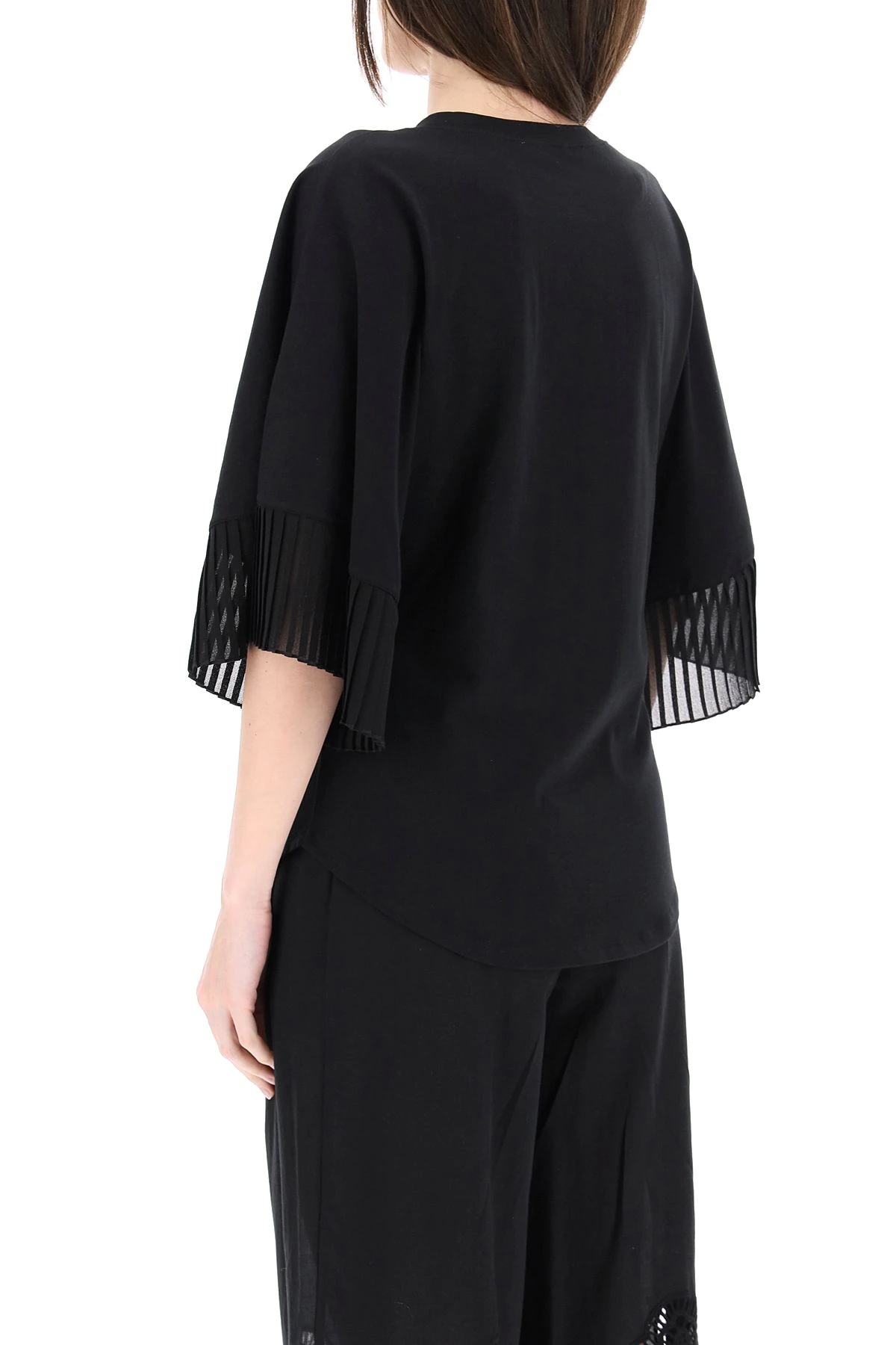 TOP WITH PLEATED SLEEVES - 4