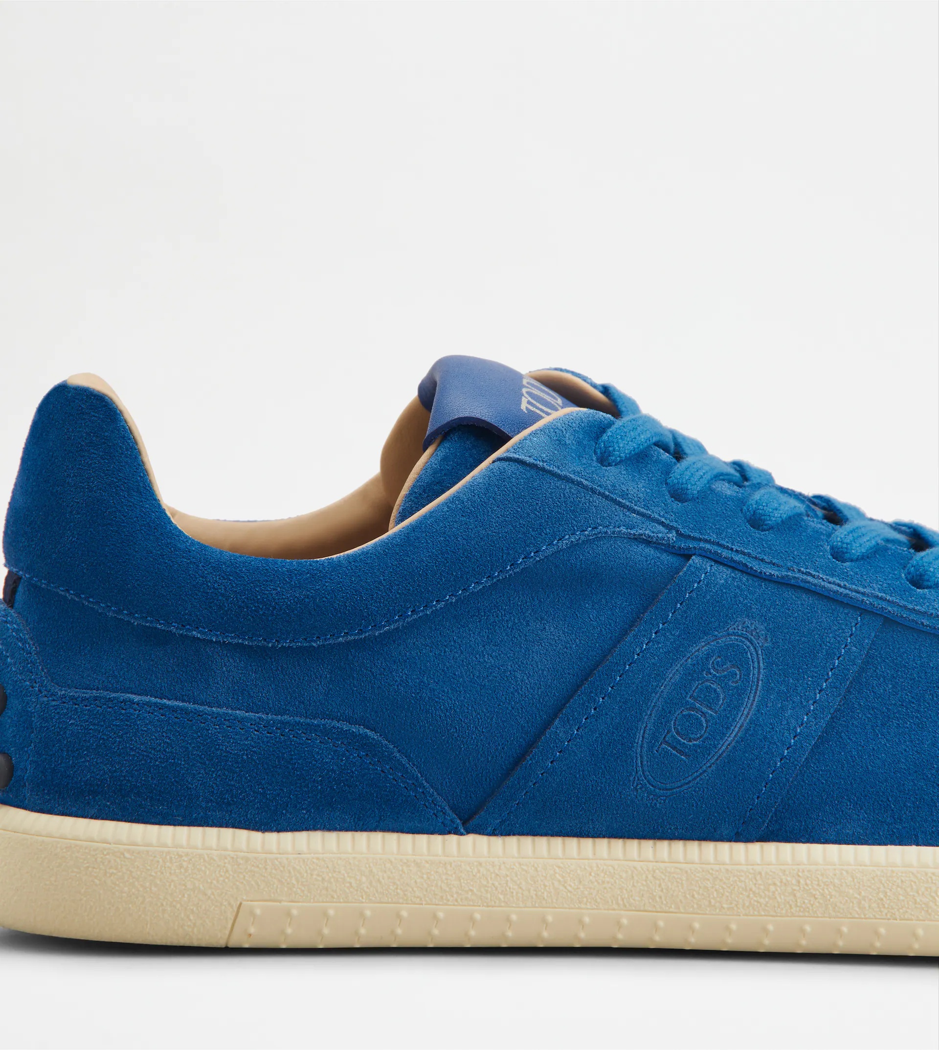 TOD'S TABS SNEAKERS IN SUEDE - LIGHT BLUE - 6