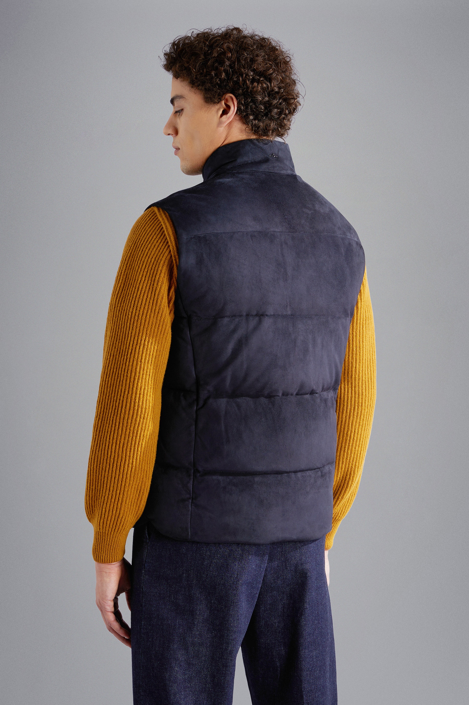 AQUALEATHER SUEDE VEST - 3
