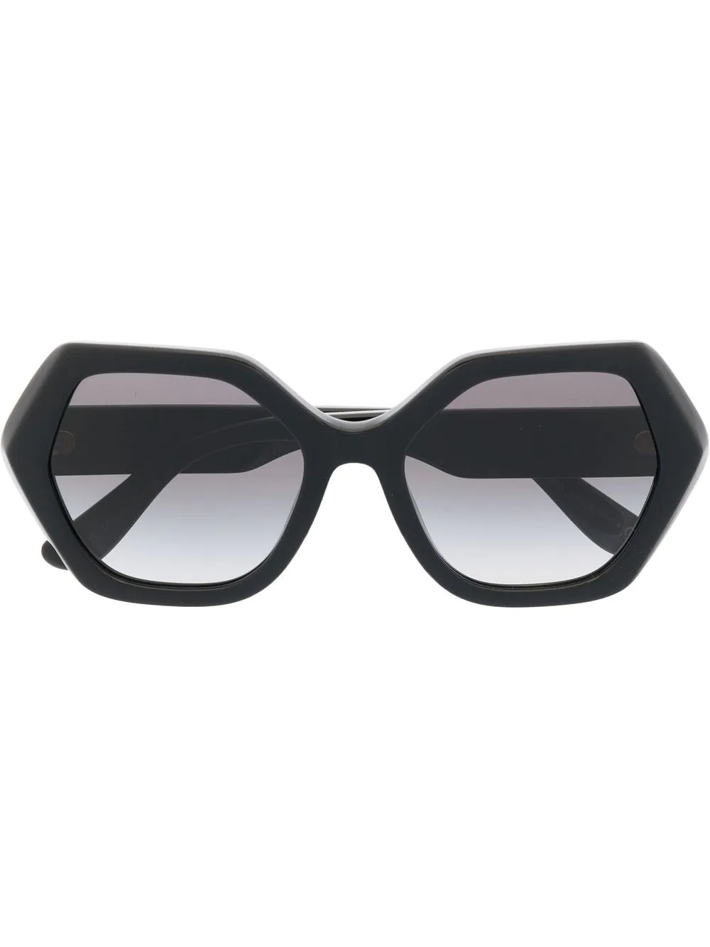 geometric-frame sunglasses - 1