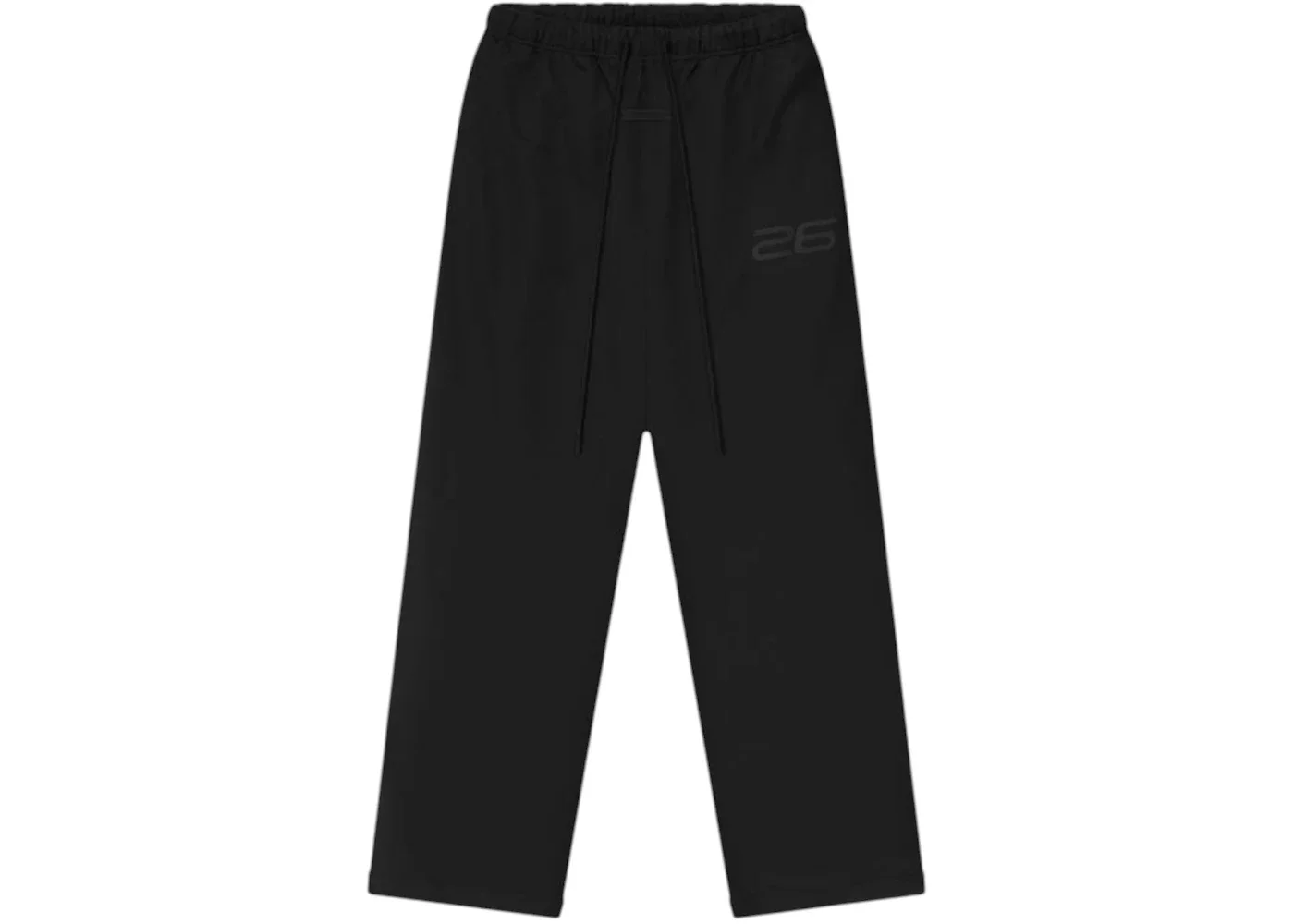 Fear of God Essentials Satin Fleece Lounge Sweatpant Vintage Black - 1