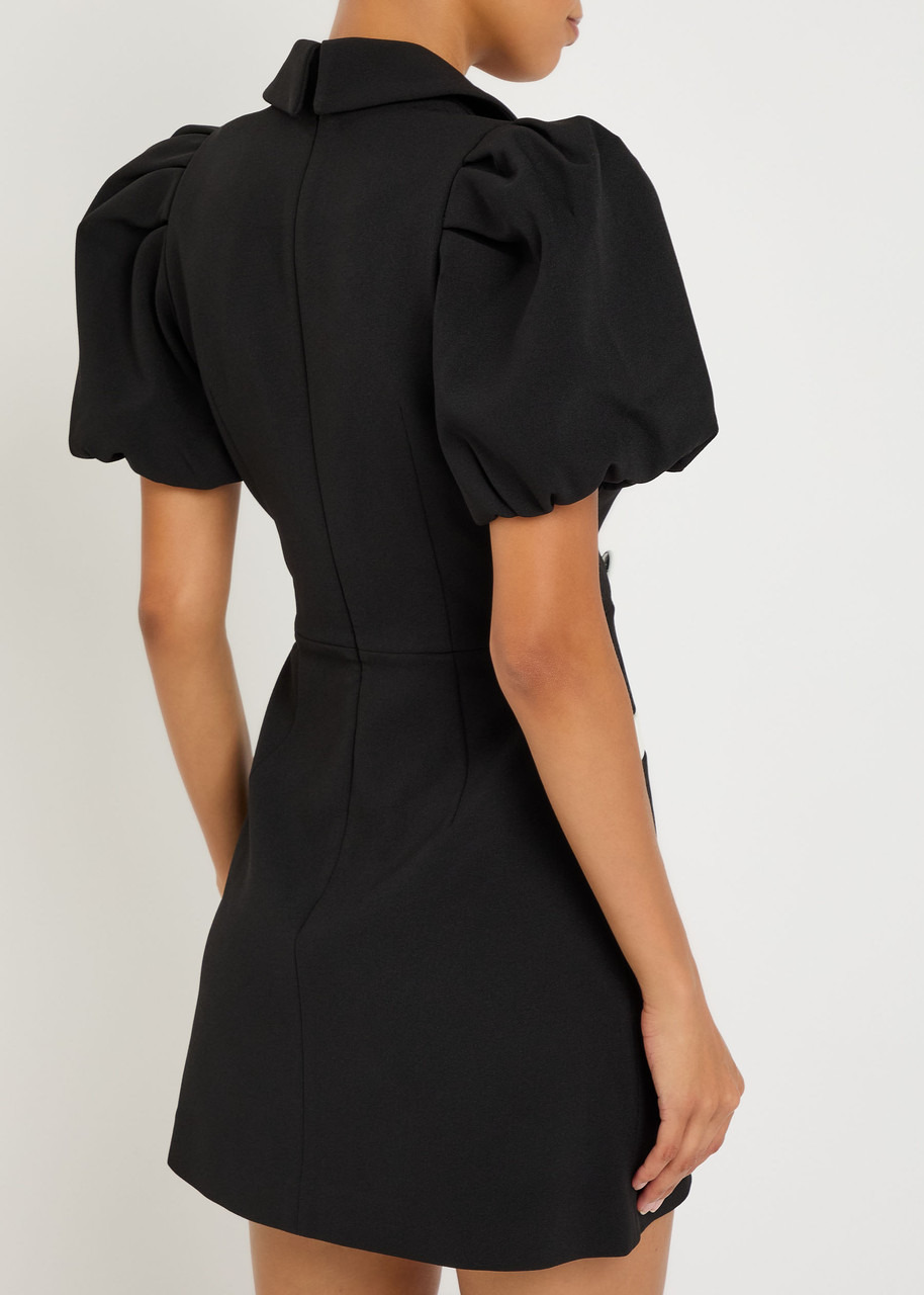 Rebecca Vallance Emma Contrasting Crepe Mini Dress - 3