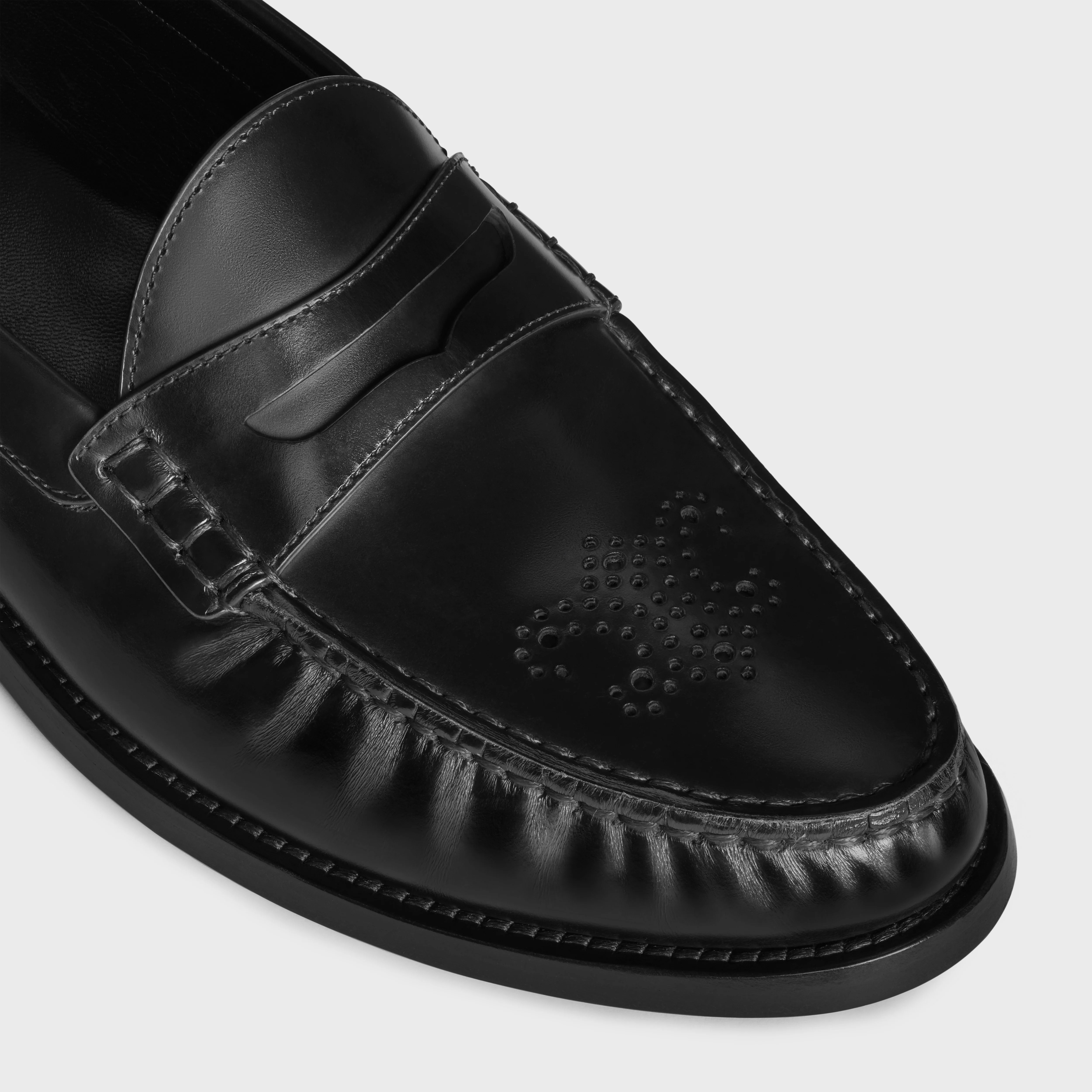 CELINE VIVIENNE LOAFER in POLISHED BULL - 4