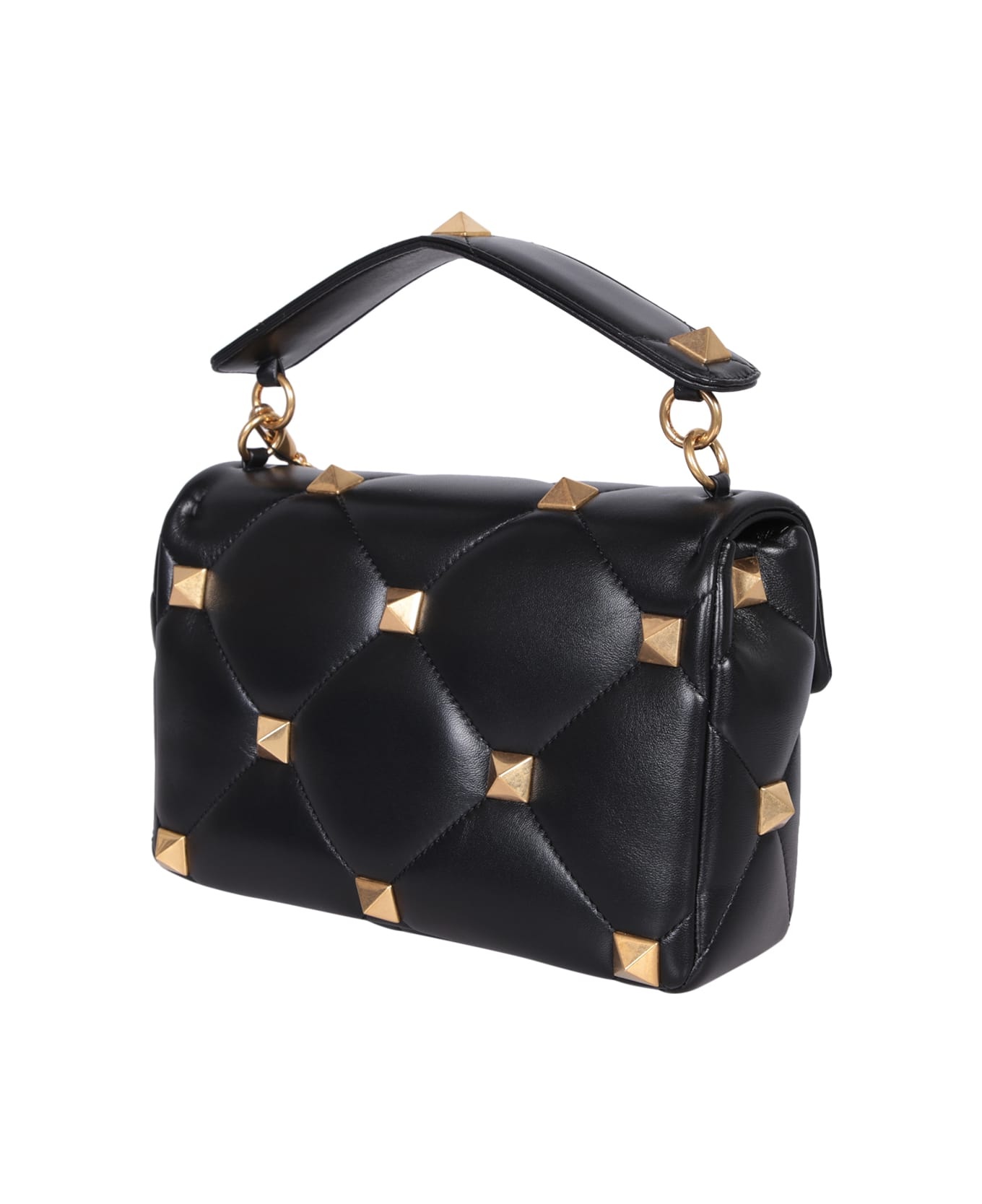 Roman Stud Black Bag - 2