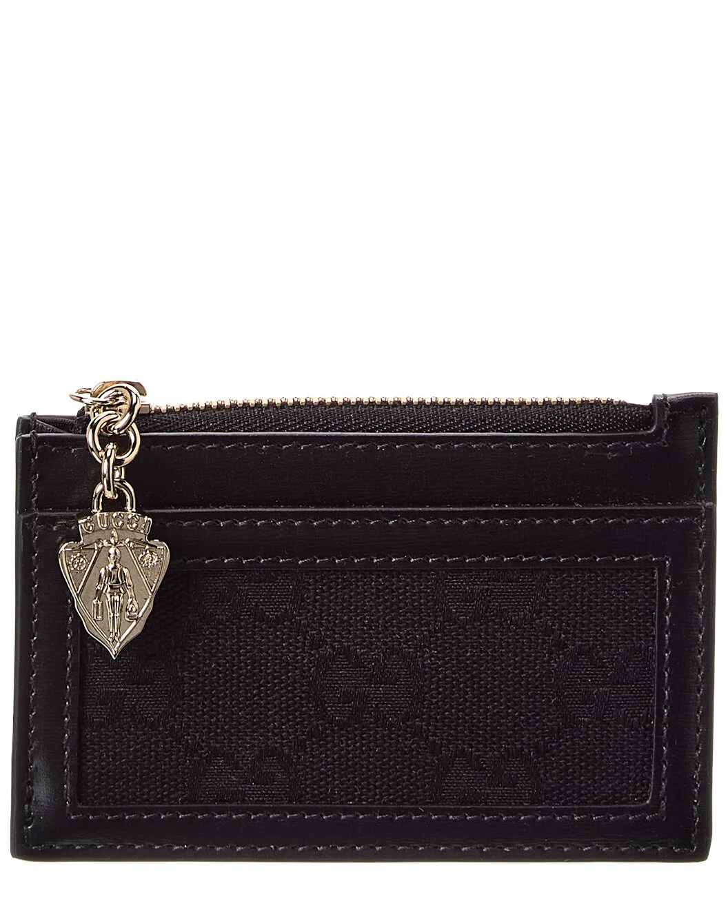 Gucci Luce GG Canvas & Leather Card Case - 1