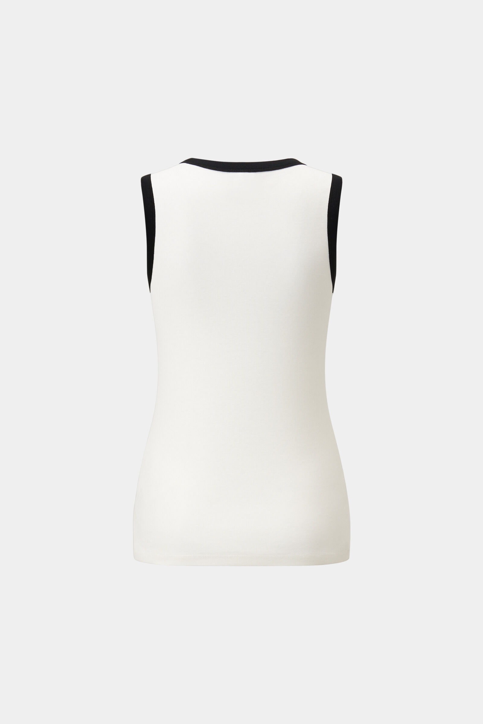 Niki tank top in Off-white/black - 7