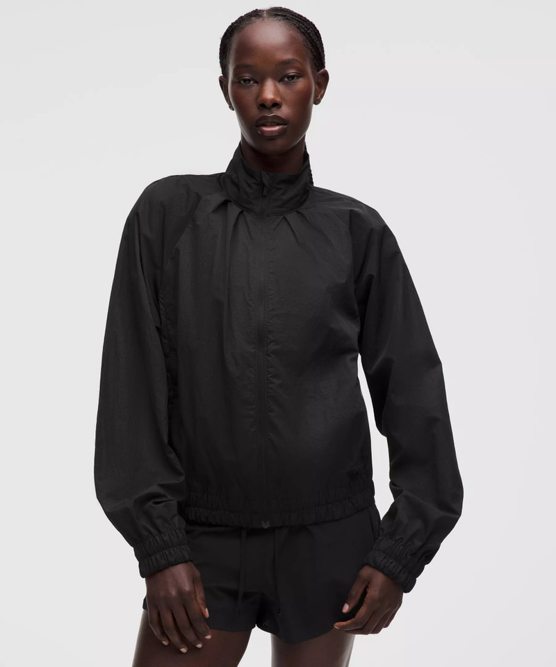 Lightweight Pleated Track Jacket 1