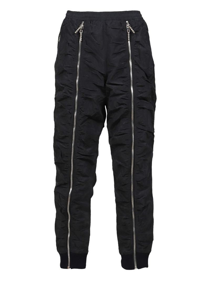 decorative-zip trousers 1