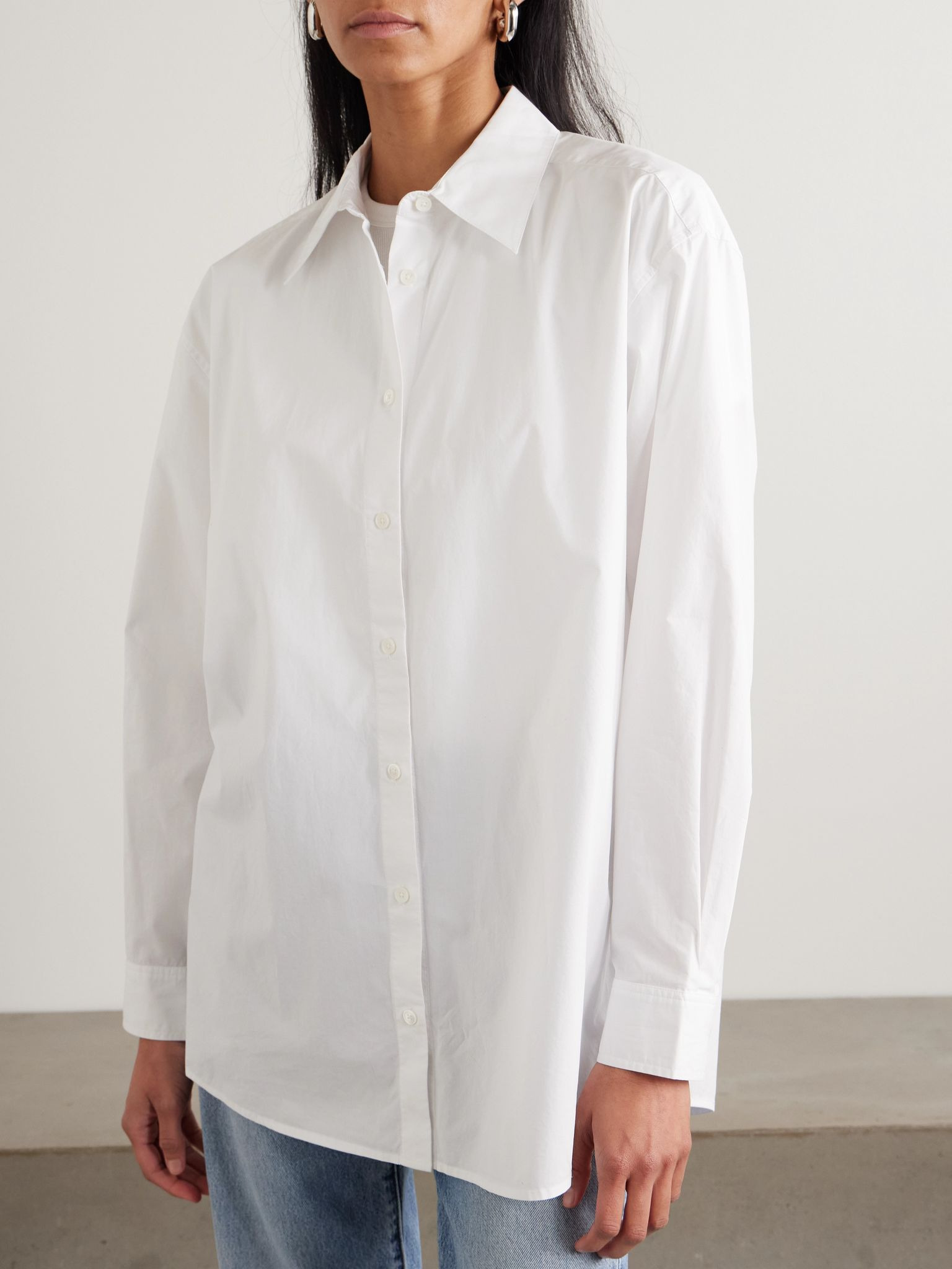Garderob organic cotton-poplin shirt White - 3