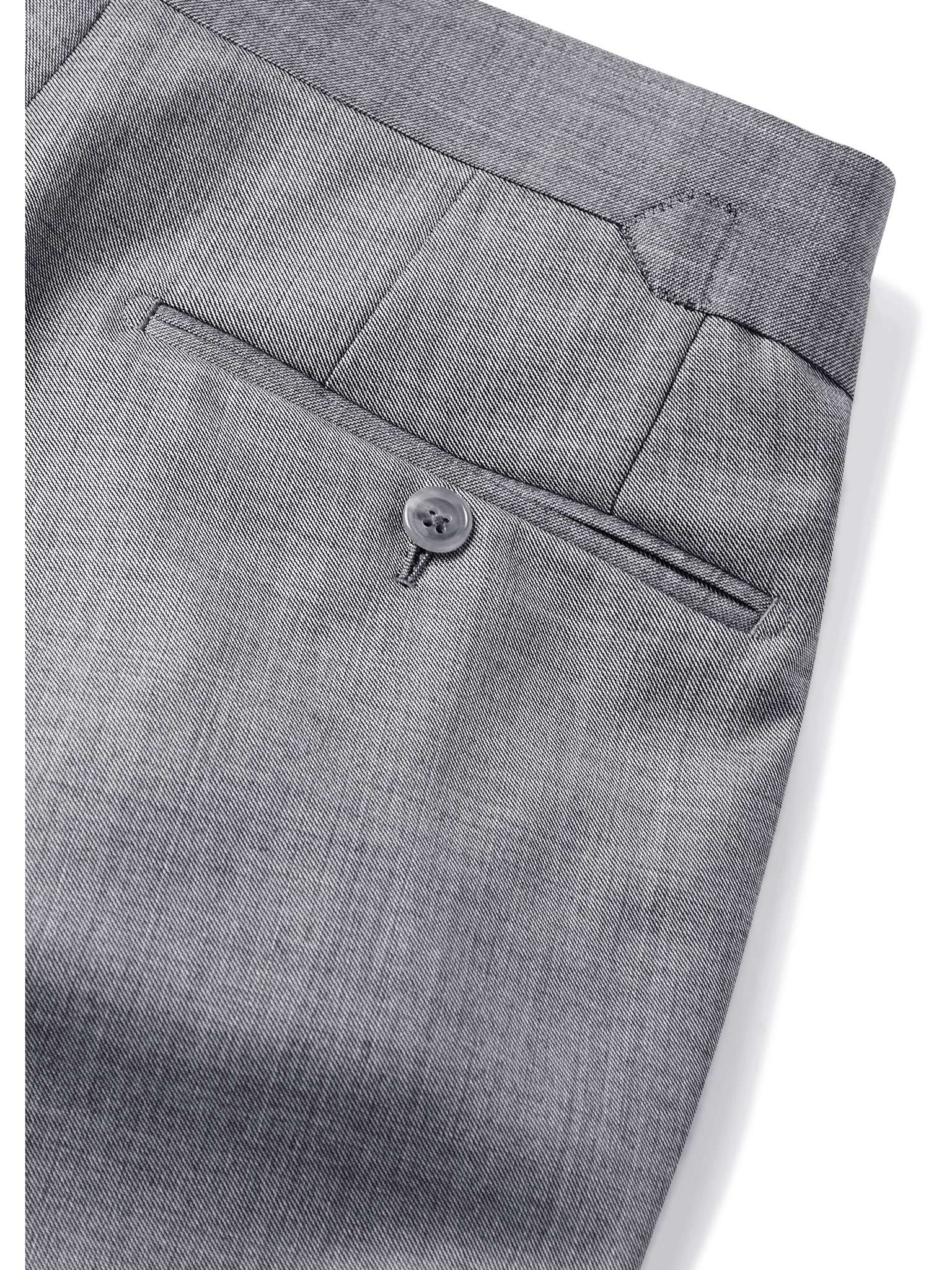 O'Connor Slim-Fit Super 110s Sharkskin Wool Suit Trousers - 5