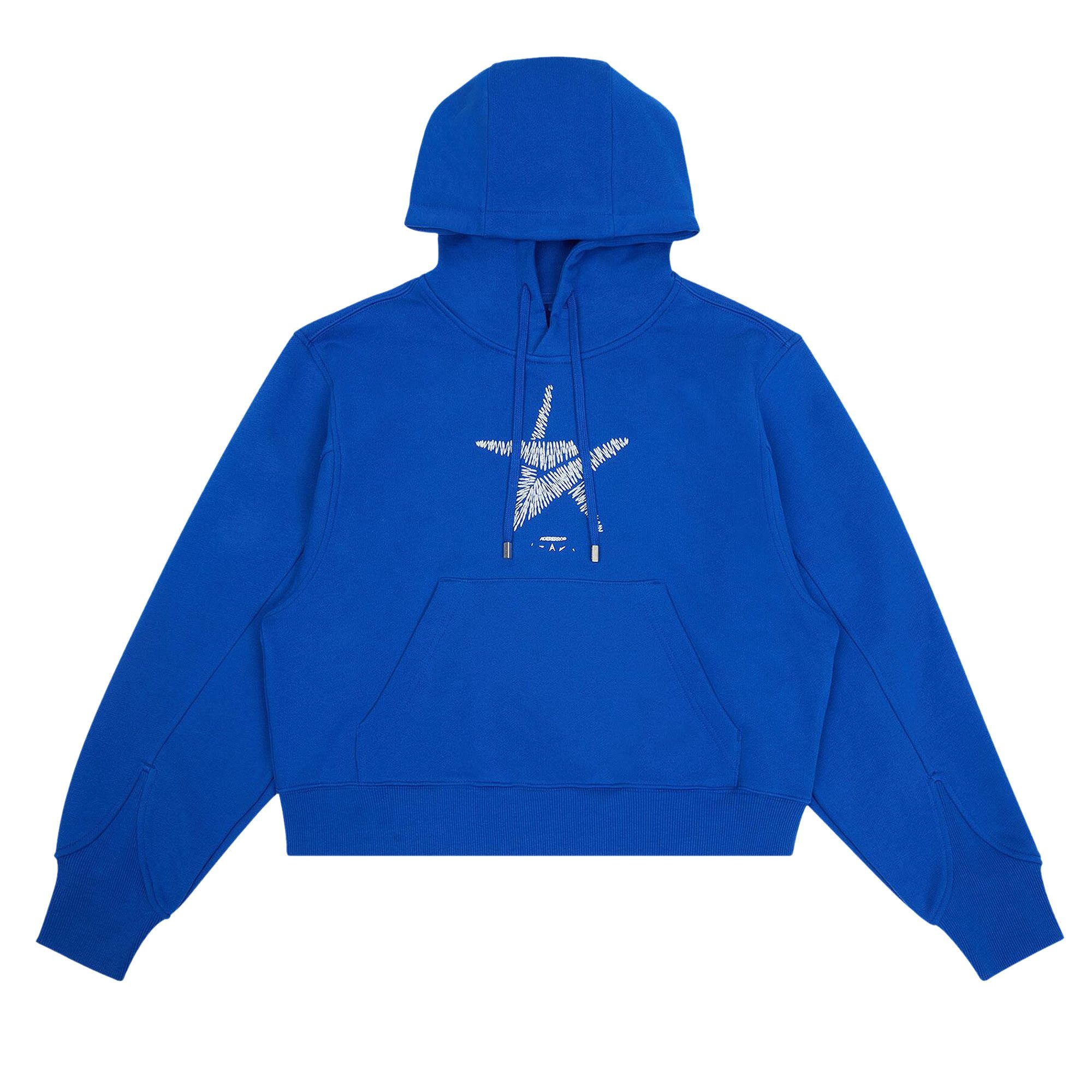 Ader Error Logo Hoodie 'Blue' - 1