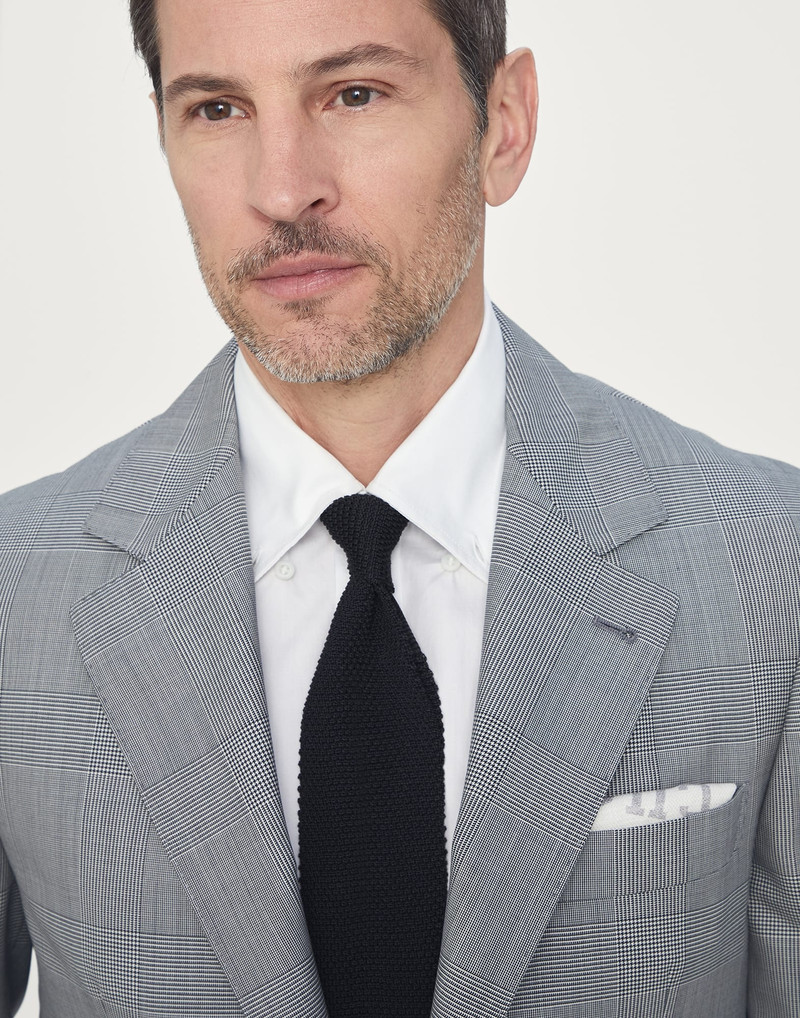 Silk knit tie 3