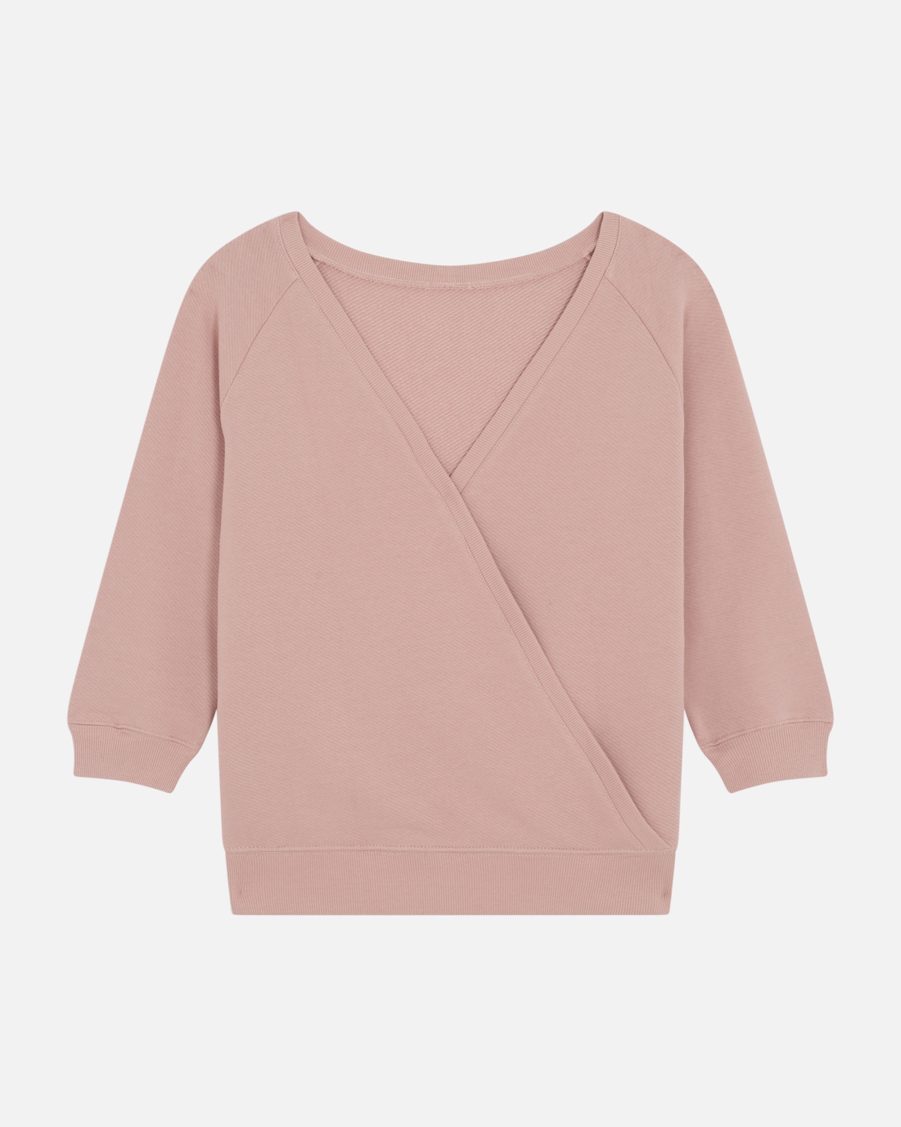 Wrap-over sweatshirt - 2