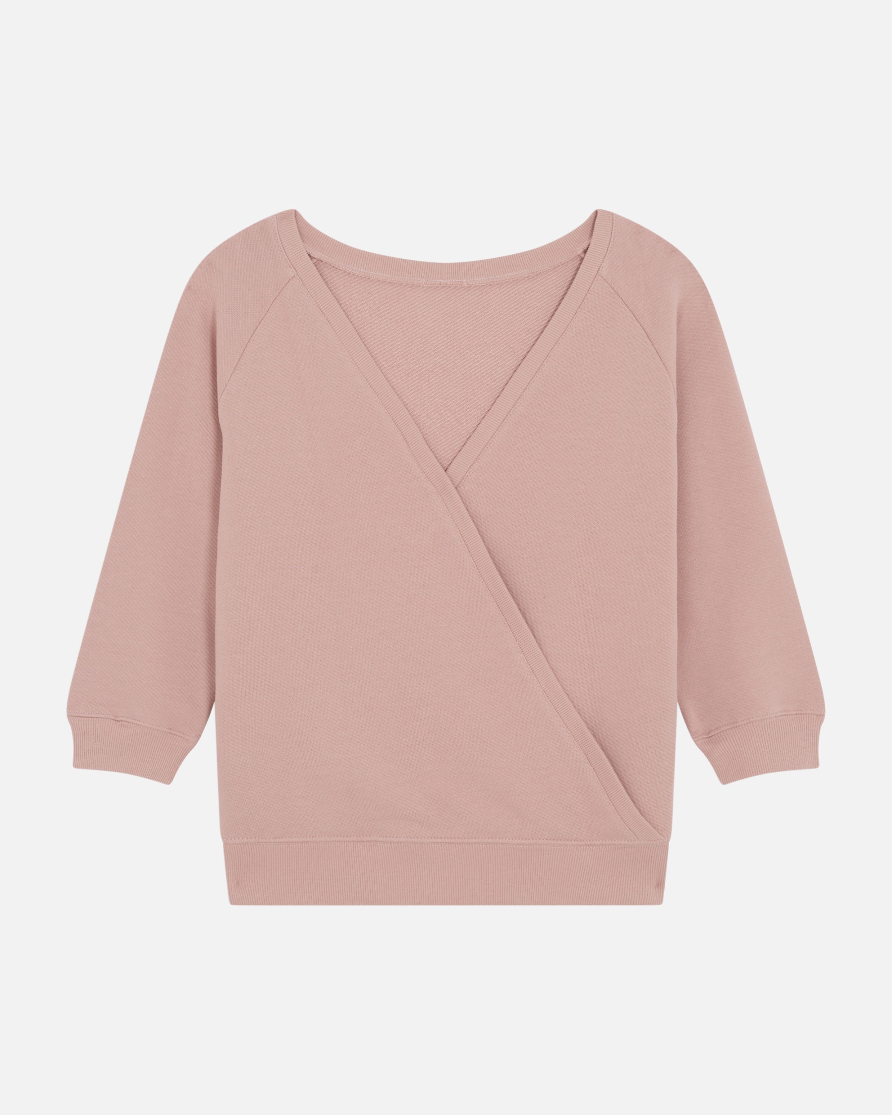 Wrap-over sweatshirt - 1