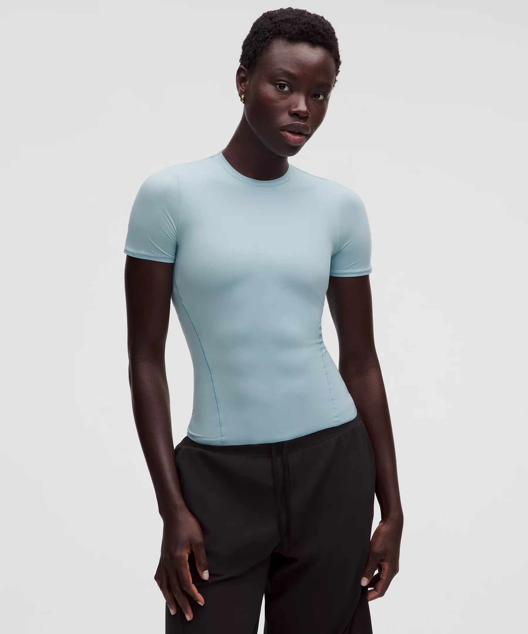 Wundermost Ultra-Soft Nulu Hip-Length Crewneck Shirt - 1