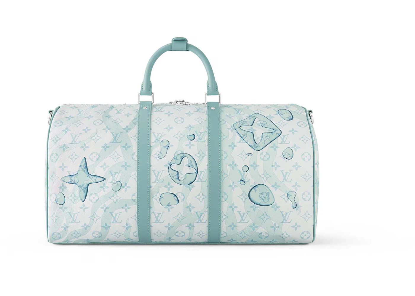 Louis Vuitton Keepall Bandouliere 50 Crystal Blue - 2