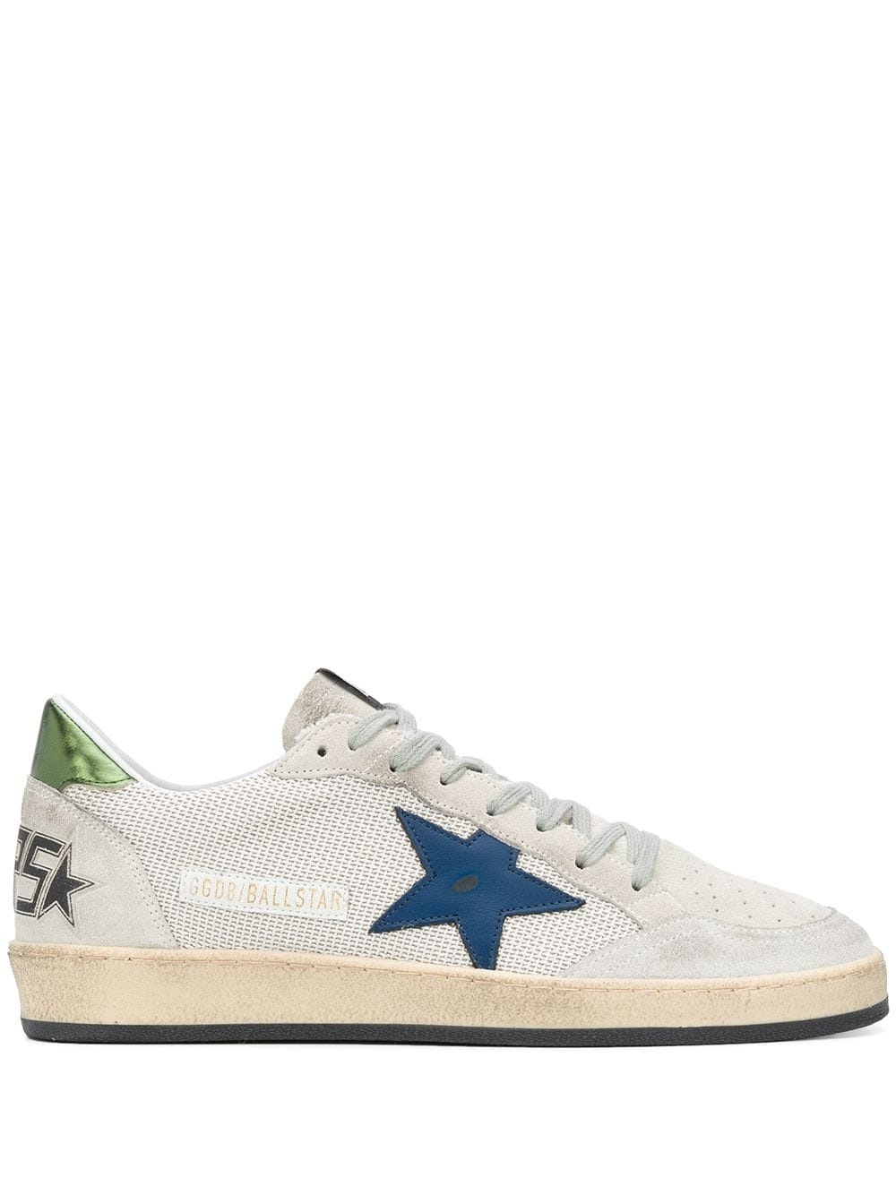 Ballstar distressed low-top trainers - 1