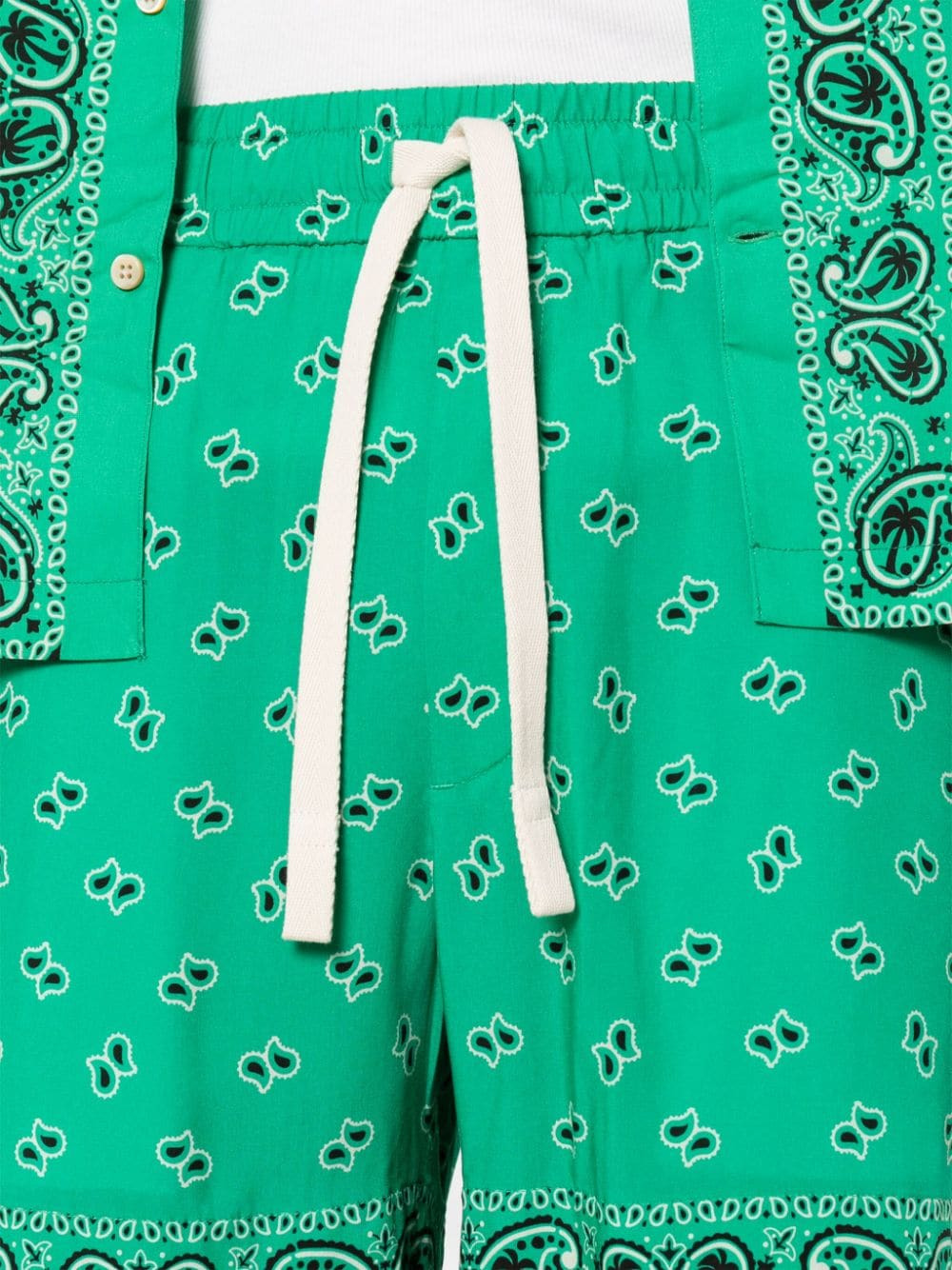 Palm Angels Men Bermuda Shorts With Logo - 2
