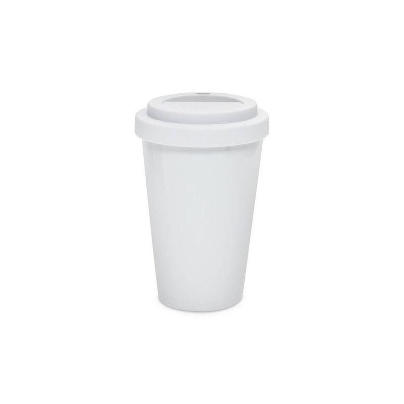 BALENCIAGA Cities London Coffee Cup in White outlook