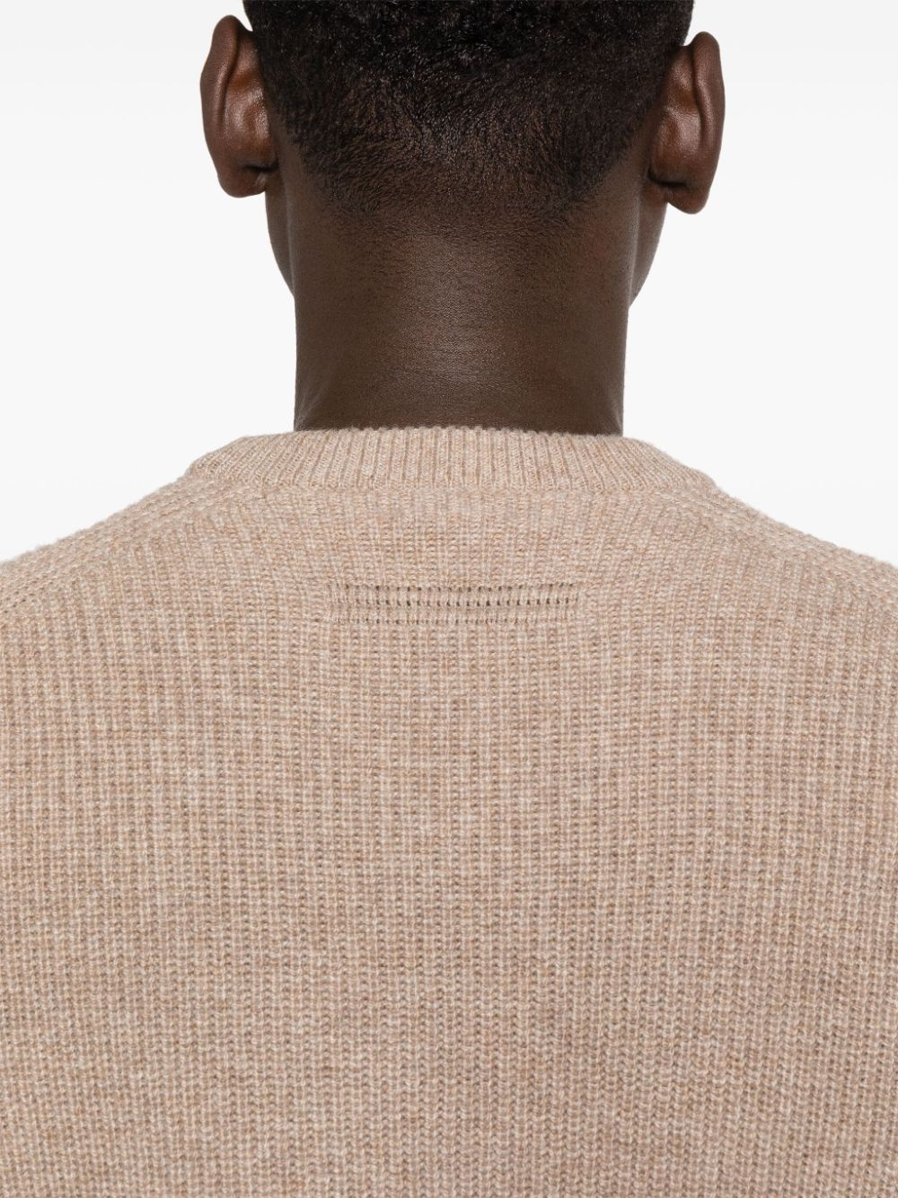 fine-knit cashmere jumper - 5