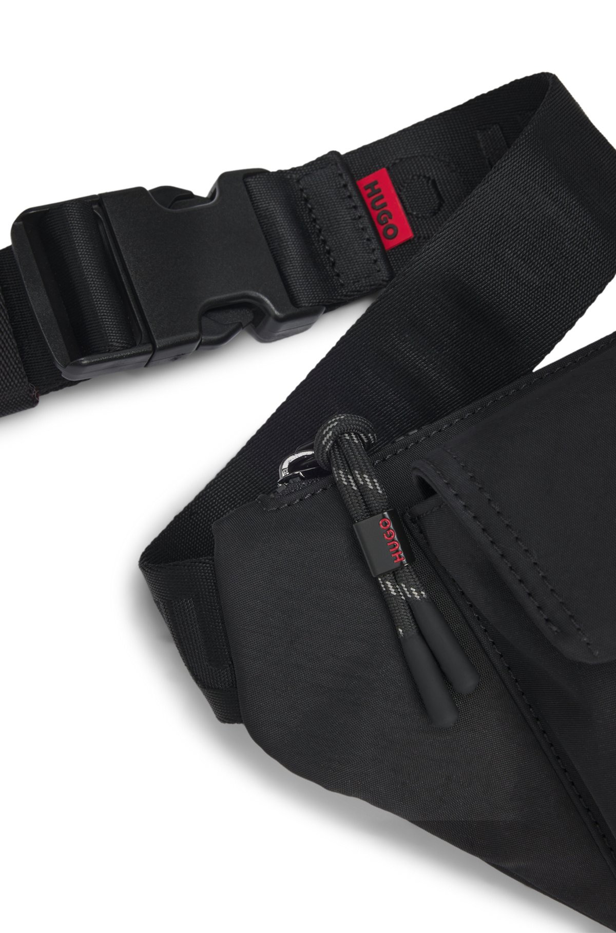 ADJUSTABLE BELT BAG WITH TONAL LOGO - 5