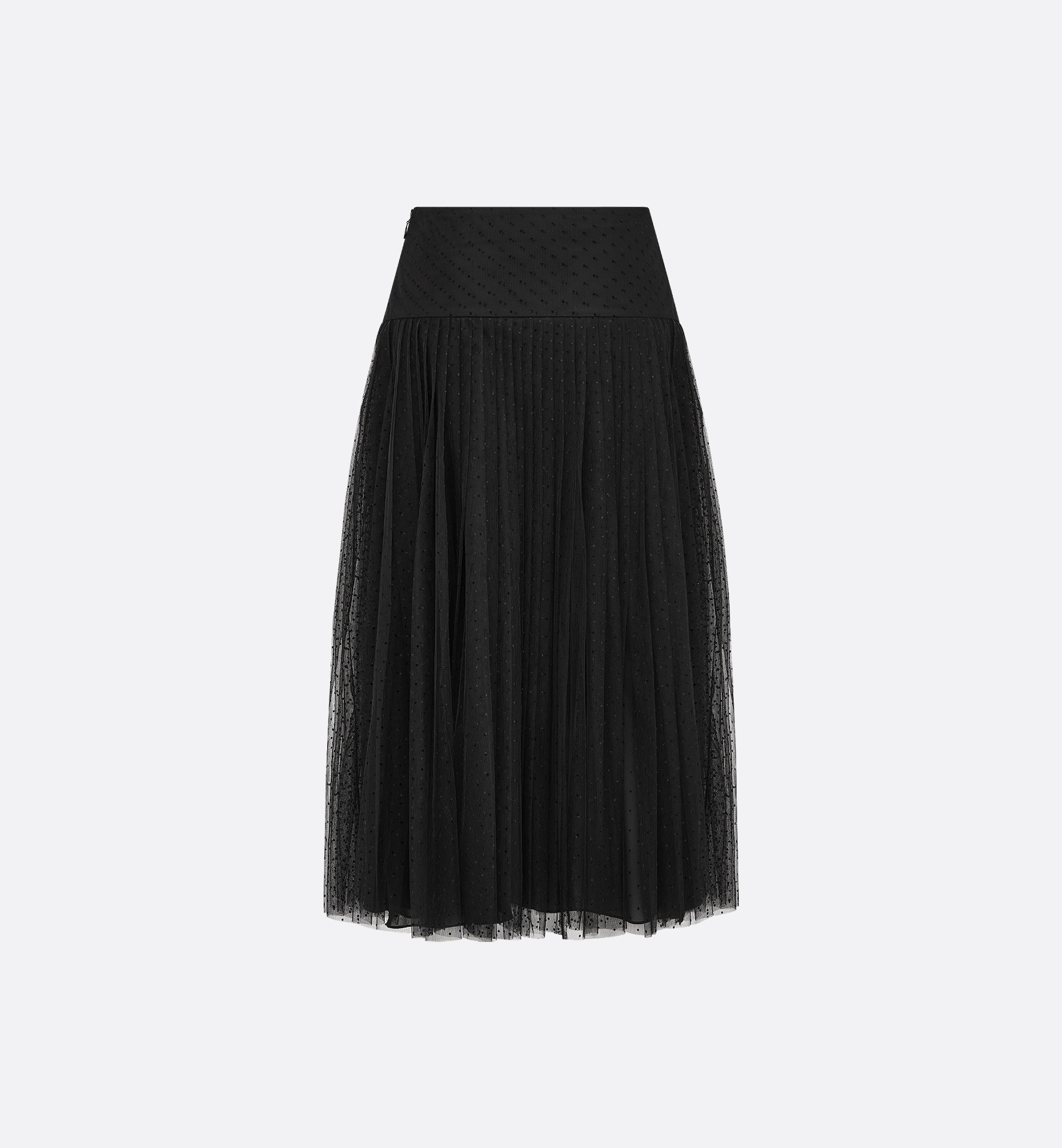 Mid-Length Pleated Skirt - 5