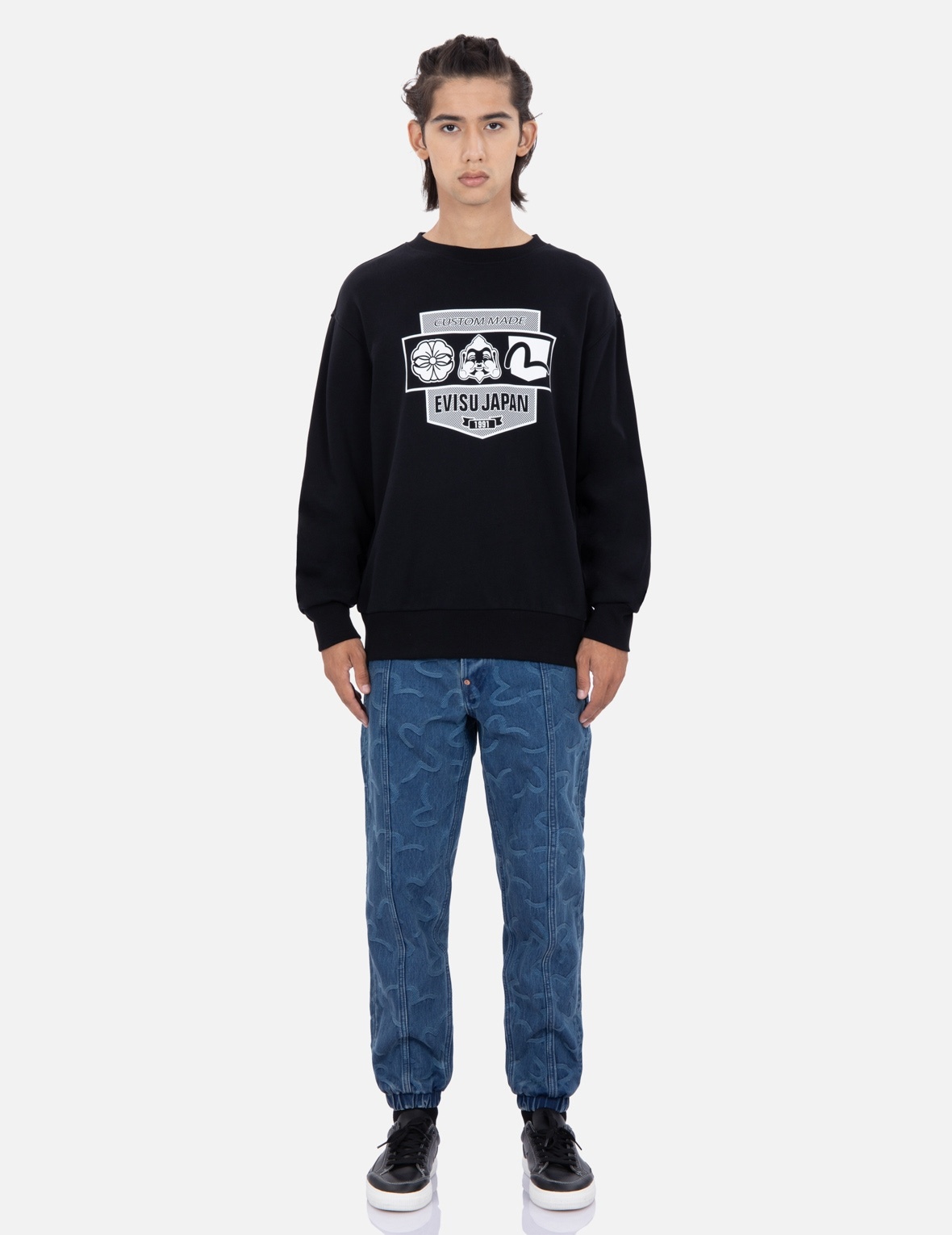 POCKET GRAPHIC PRINT SWEATSHIRT - 5