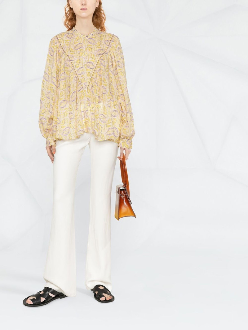 forte_forte abstract-print blouse outlook