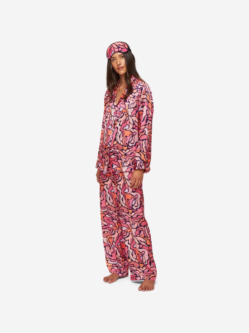 Eye Mask Brindisi 85 Silk Satin Multi - 5