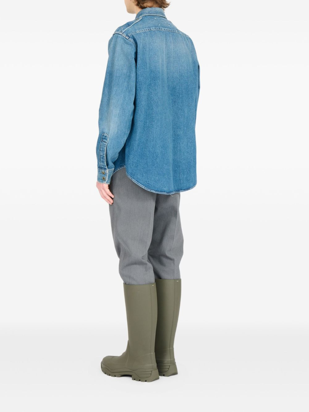 Maison Margiela Shirts Clear Blue - 5