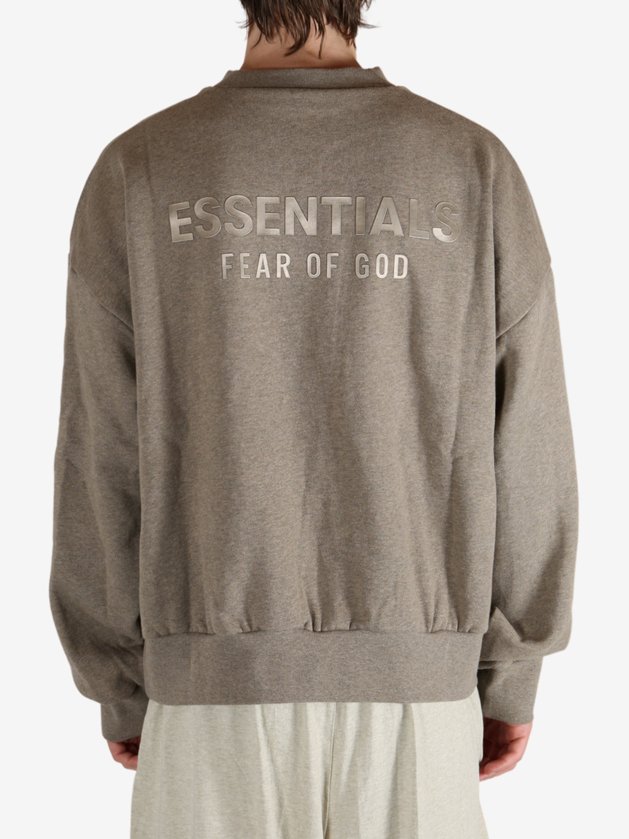FEAR OF GOD ESSENTIALS - Men Classic Fit Fleece Crewneck - 3