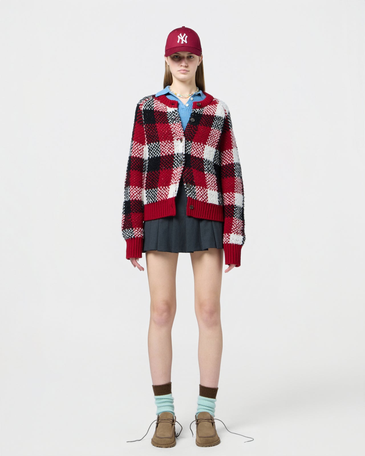 Buffalo Plaid Cardigan - 4