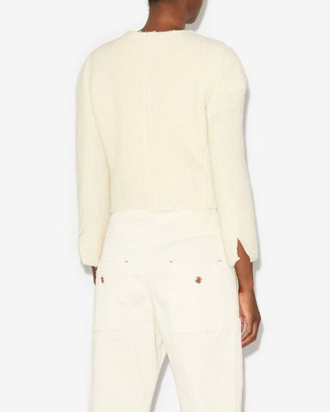 【関税込み】Isabel Marant オフホワイト Pully ジャケット Isabel Marant PULLY JACKET | REVERSIBLE