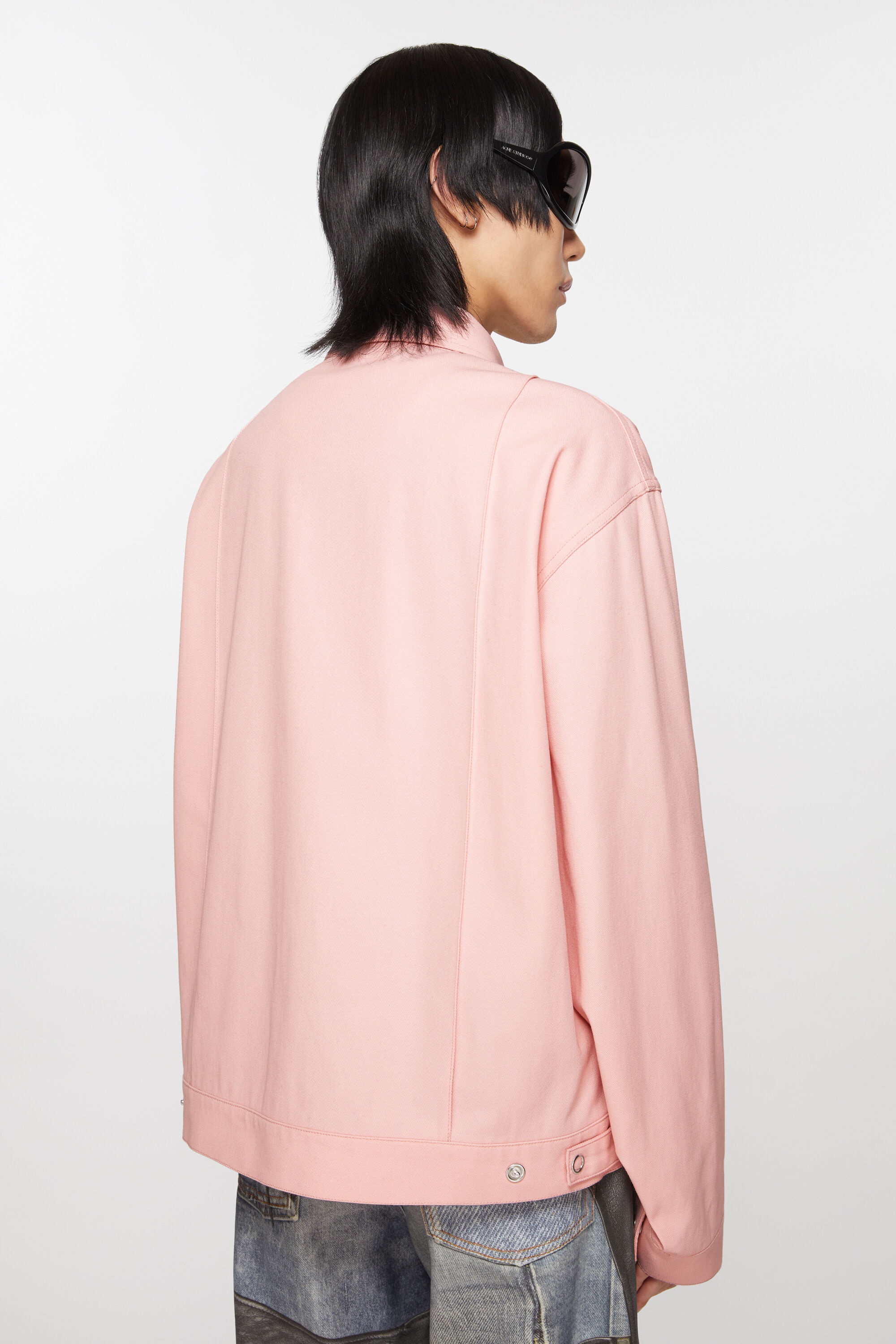 Twill jacket - Pale Pink - 4