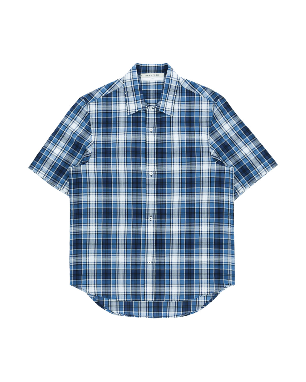 MONOGRAM S/S PLAID SHIRT - 1