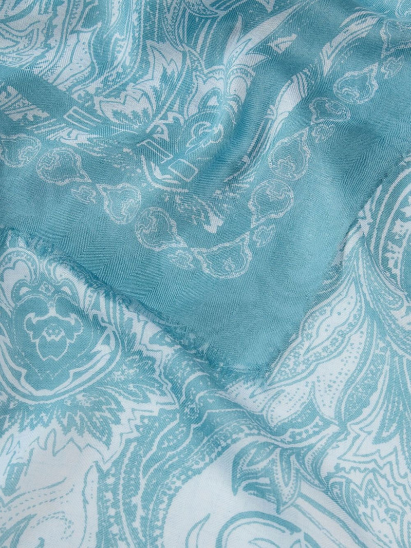 Etro motif-print scarf outlook