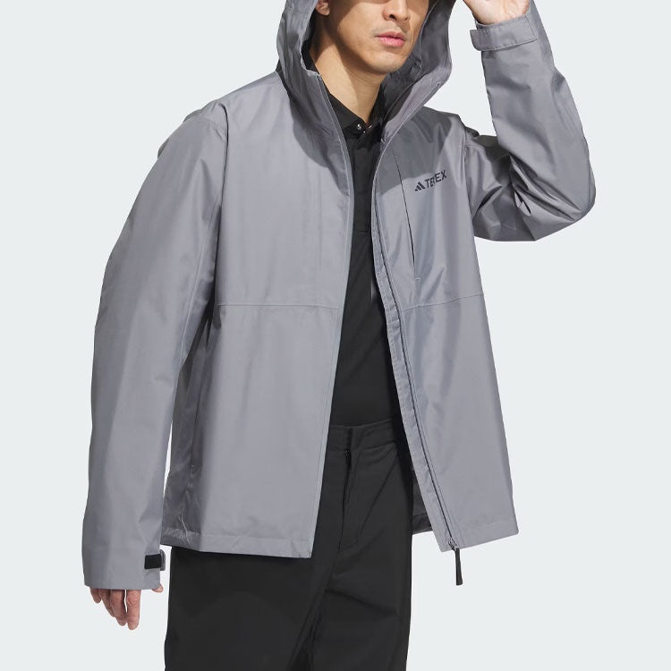 adidas Rain.Rdy Transitional Jacket 'Grey' IU2670 - 4