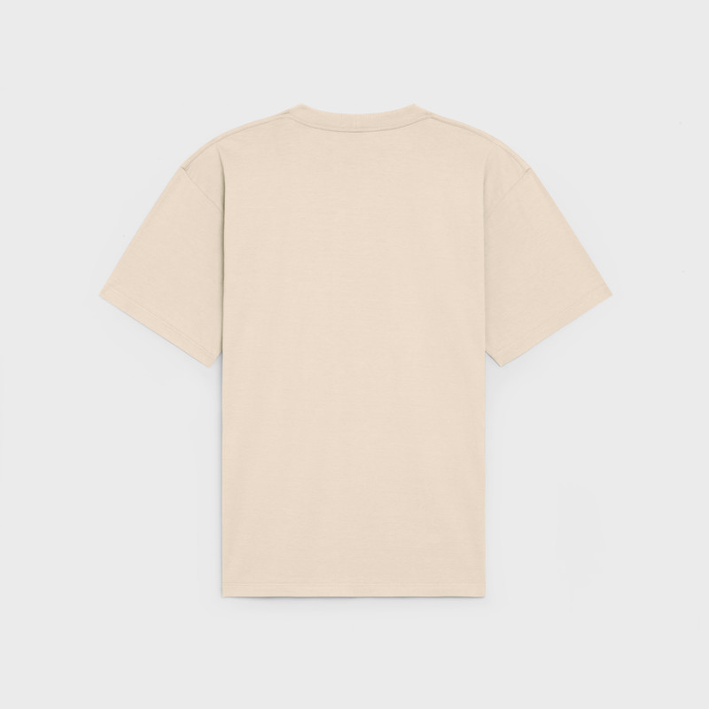 CELINE celine loose T-shirt in cotton jersey outlook
