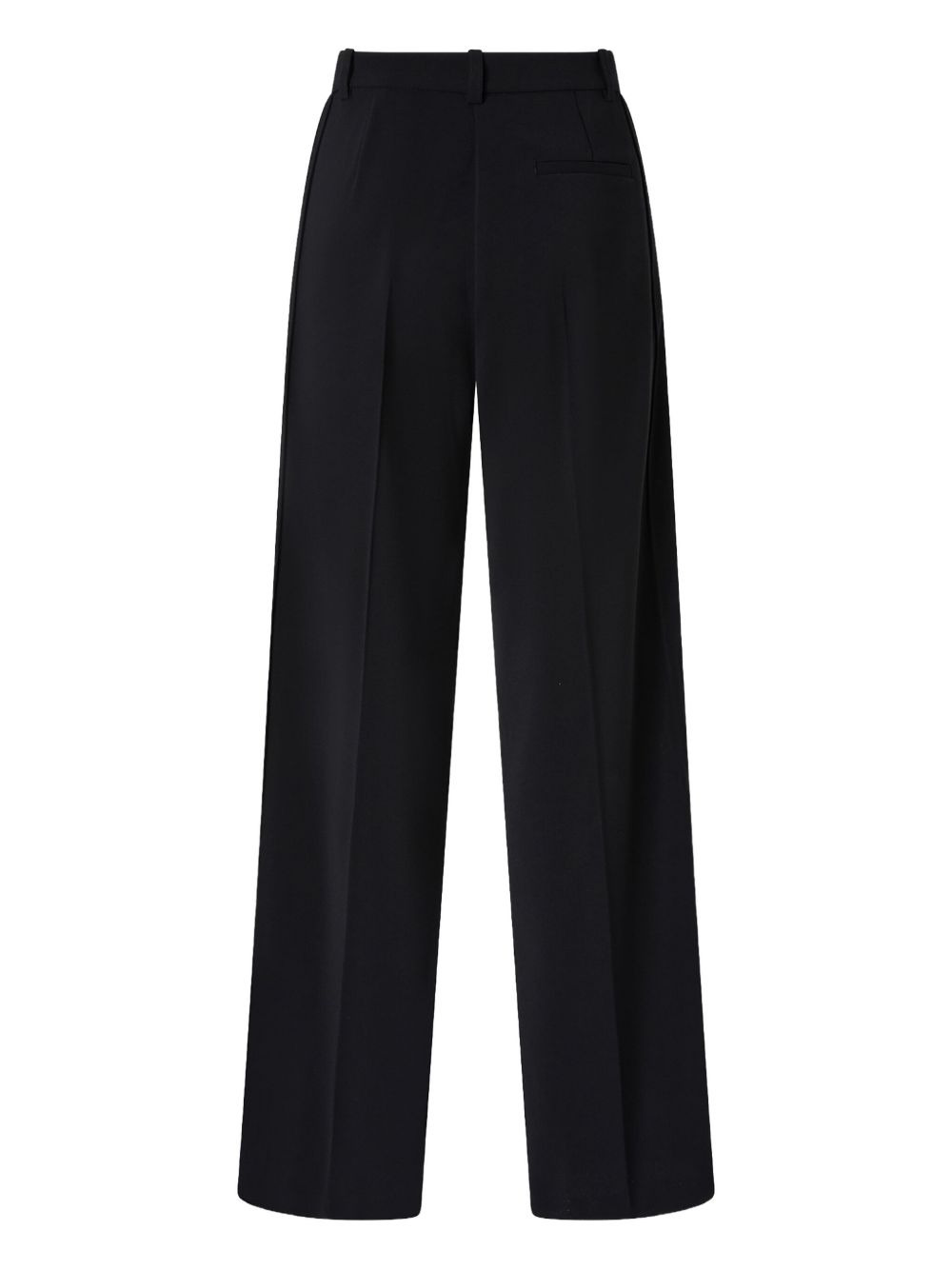 pleated concealed-zip trousers - 2