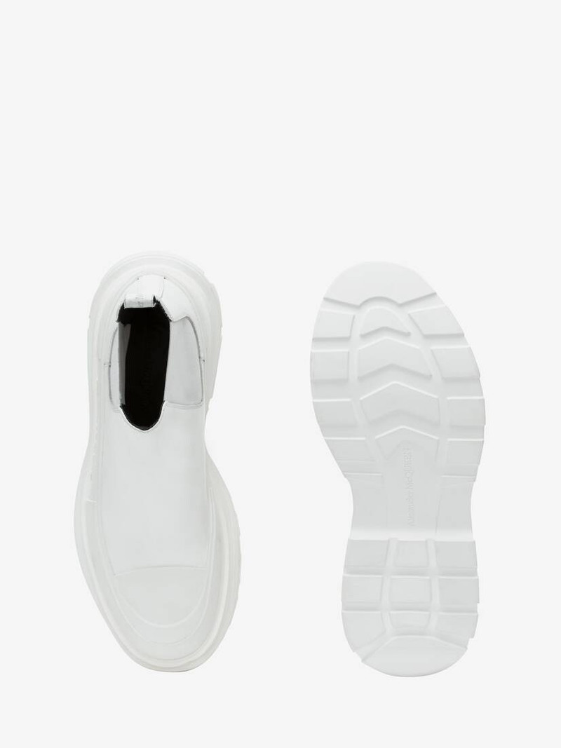 Tread Slick Boot in White/silver 4