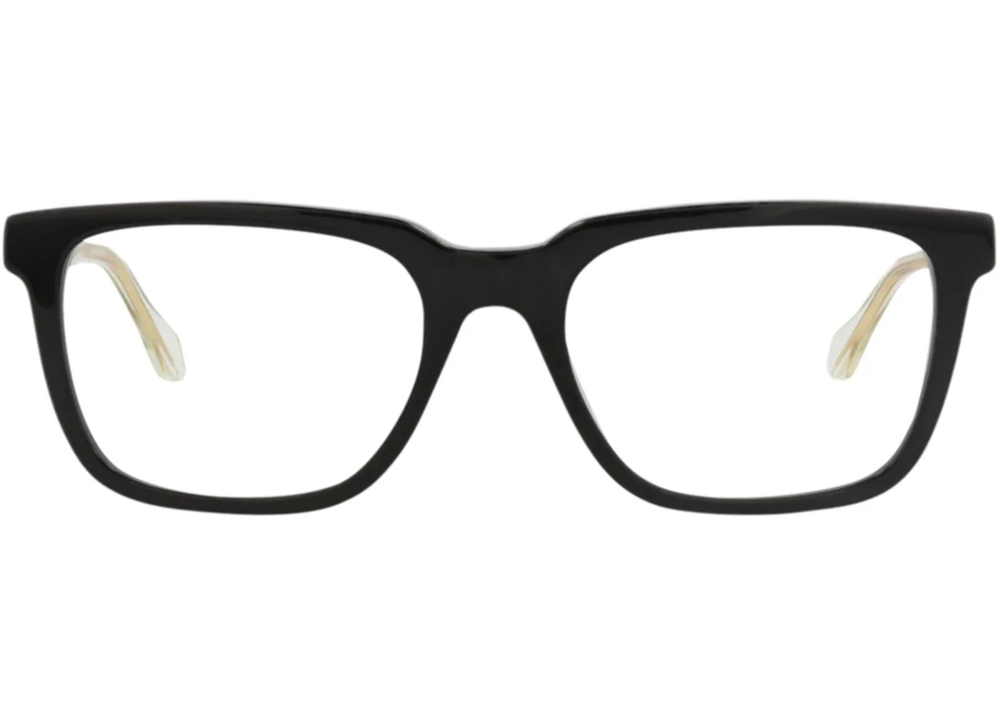 Gucci Square-Frame Acetate Optical Frames Black Crystal Transparent (GG0560O-30008165-005) - 1