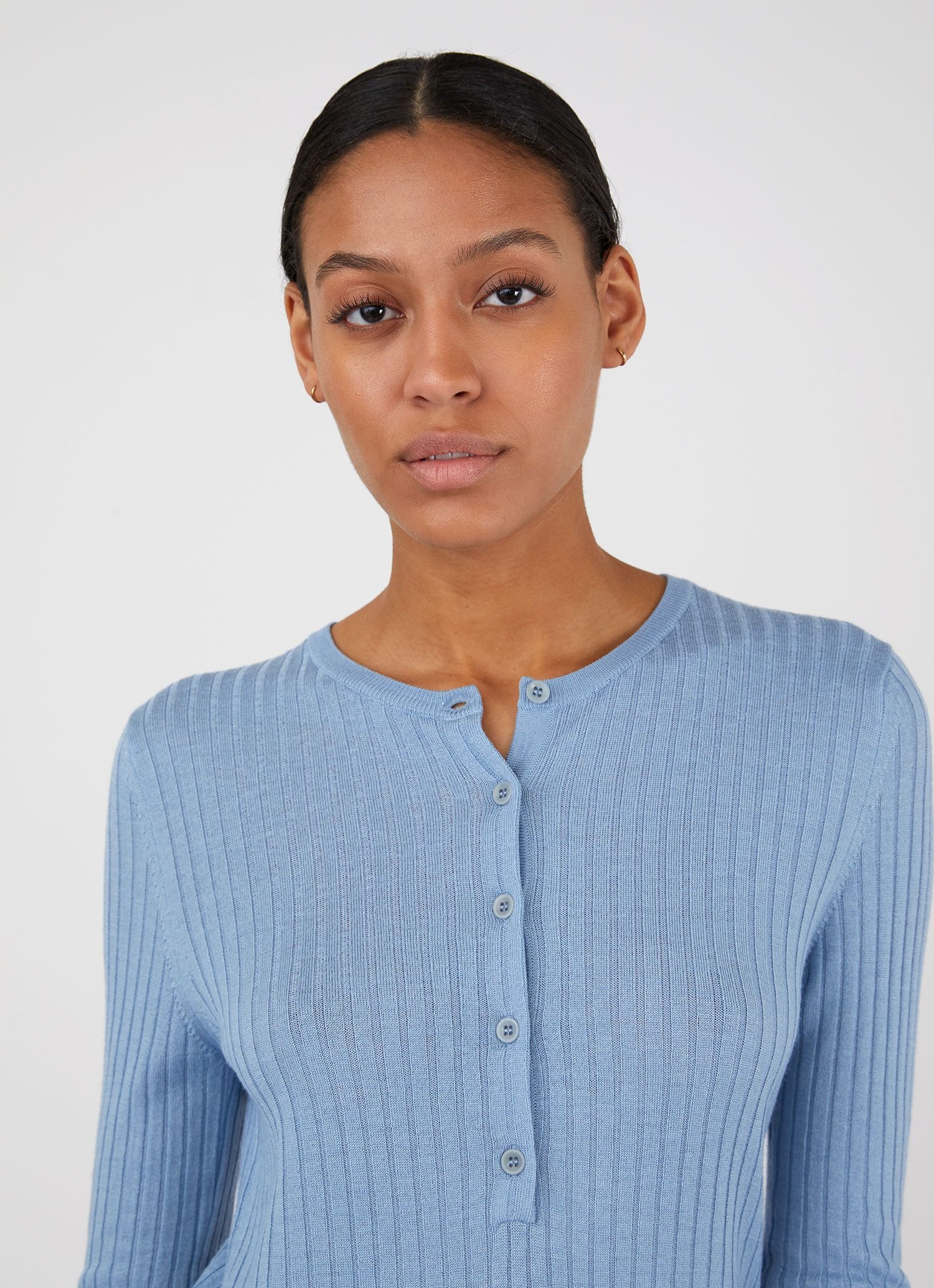 Merino Silk Henley - 4