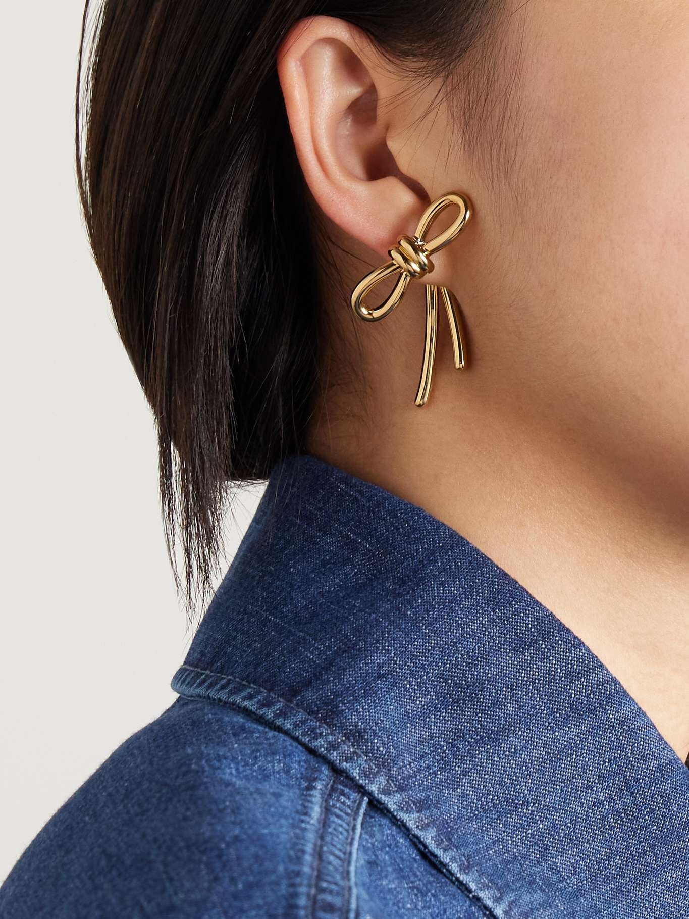 Scoobie gold-tone earrings - 2